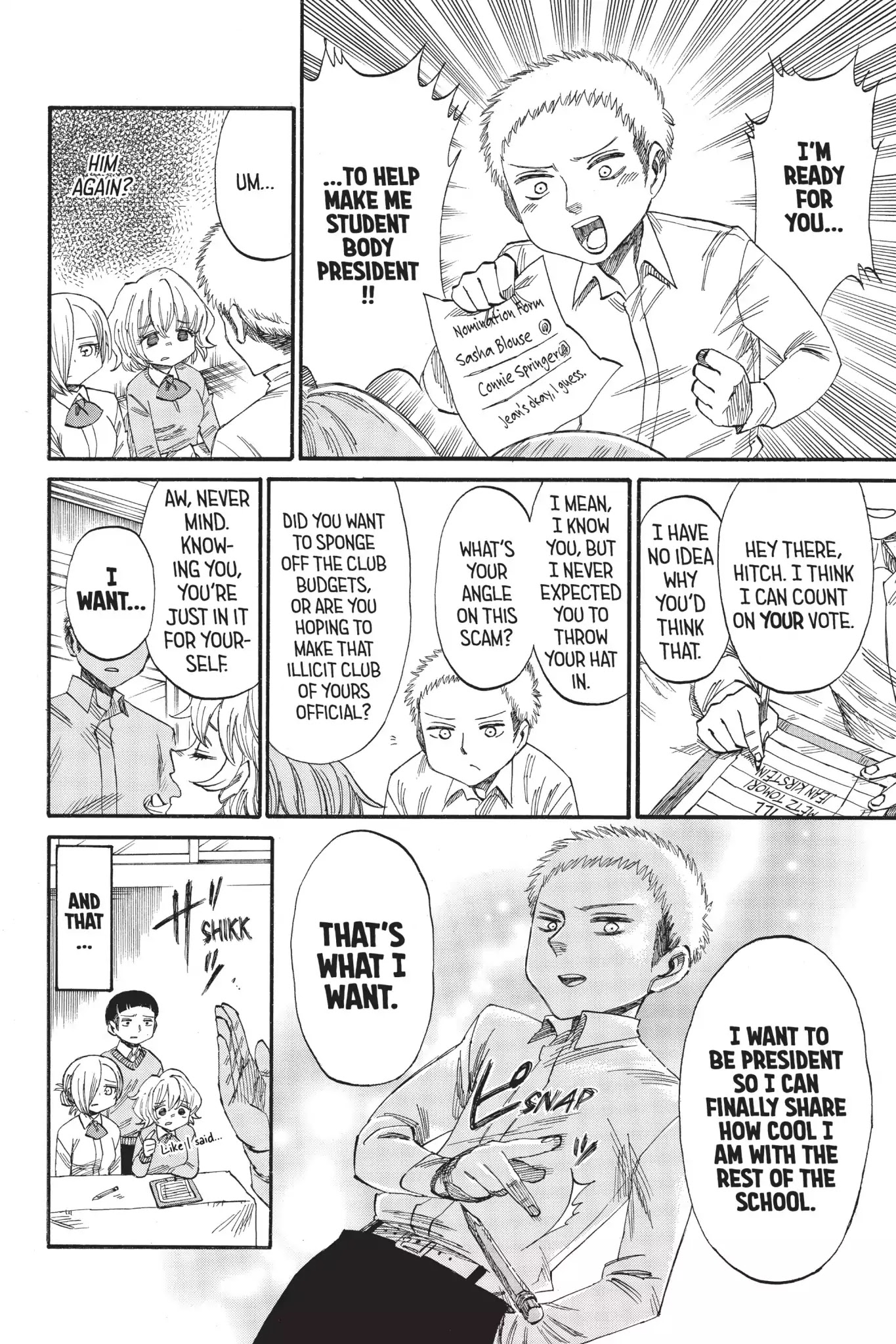 Attack On Titan: Junior High - Chapter 38: Vol.3 38Th Period: Everybody Wants To Rude The School