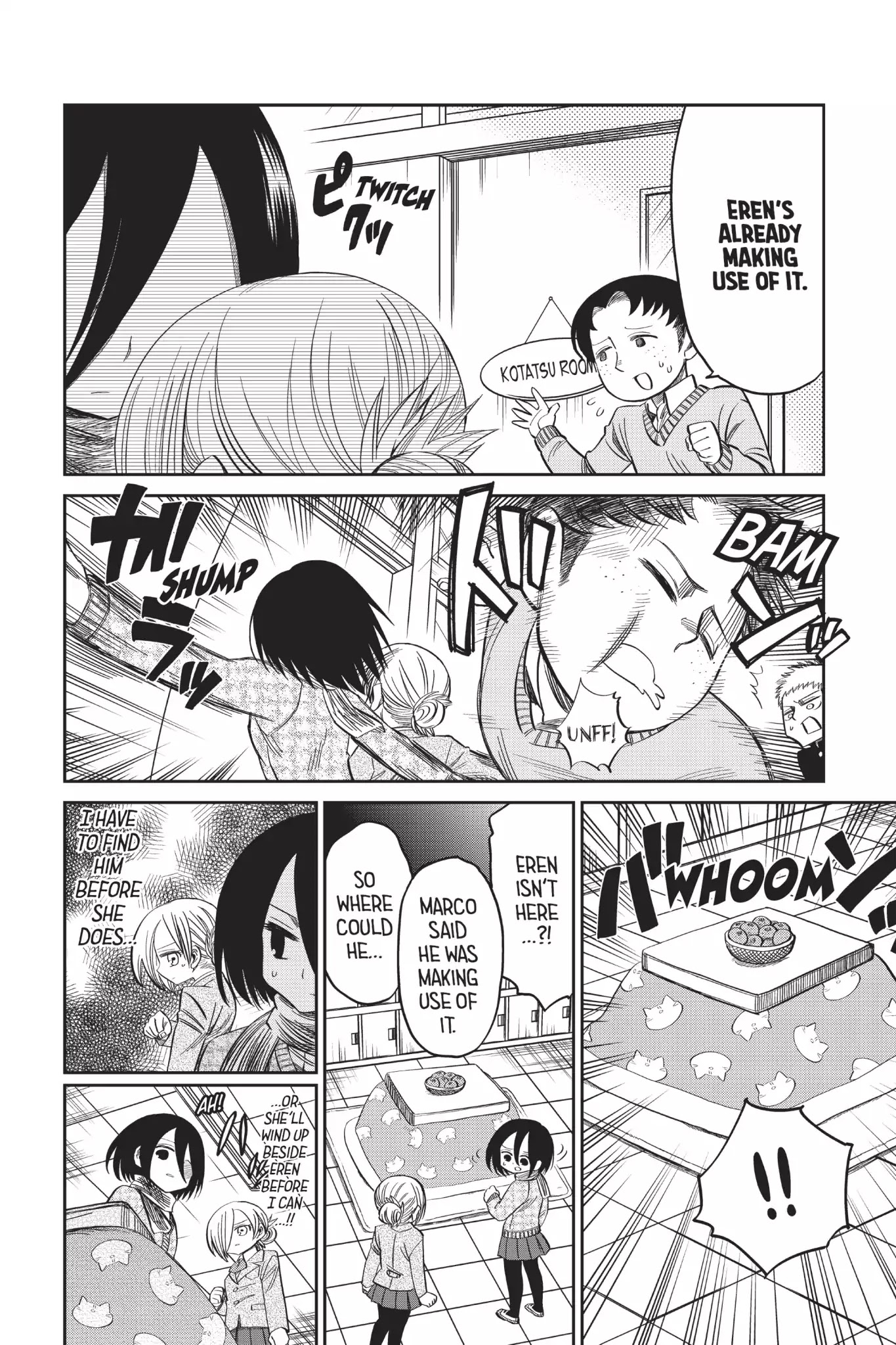 Attack On Titan: Junior High - Chapter 52: Vol.4 52Th Period: Kotatsu Is Peace