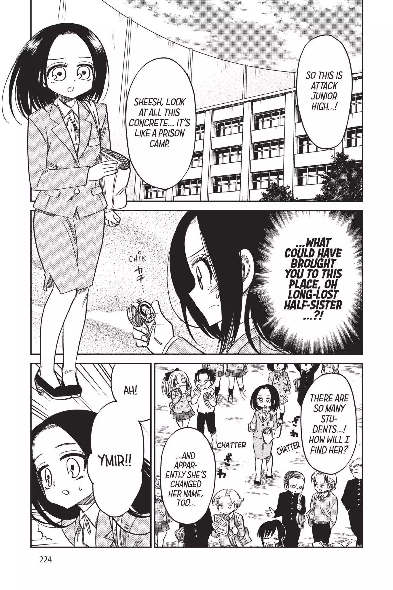 Attack On Titan: Junior High - Chapter 55: Vol.4 55Th Period: Enter The Hot-Blooded Teacher!!