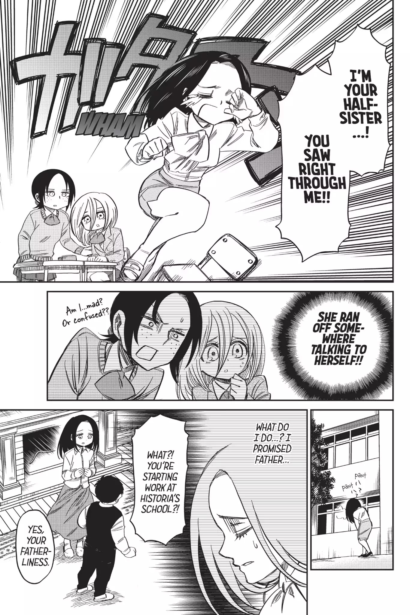 Attack On Titan: Junior High - Chapter 55: Vol.4 55Th Period: Enter The Hot-Blooded Teacher!!