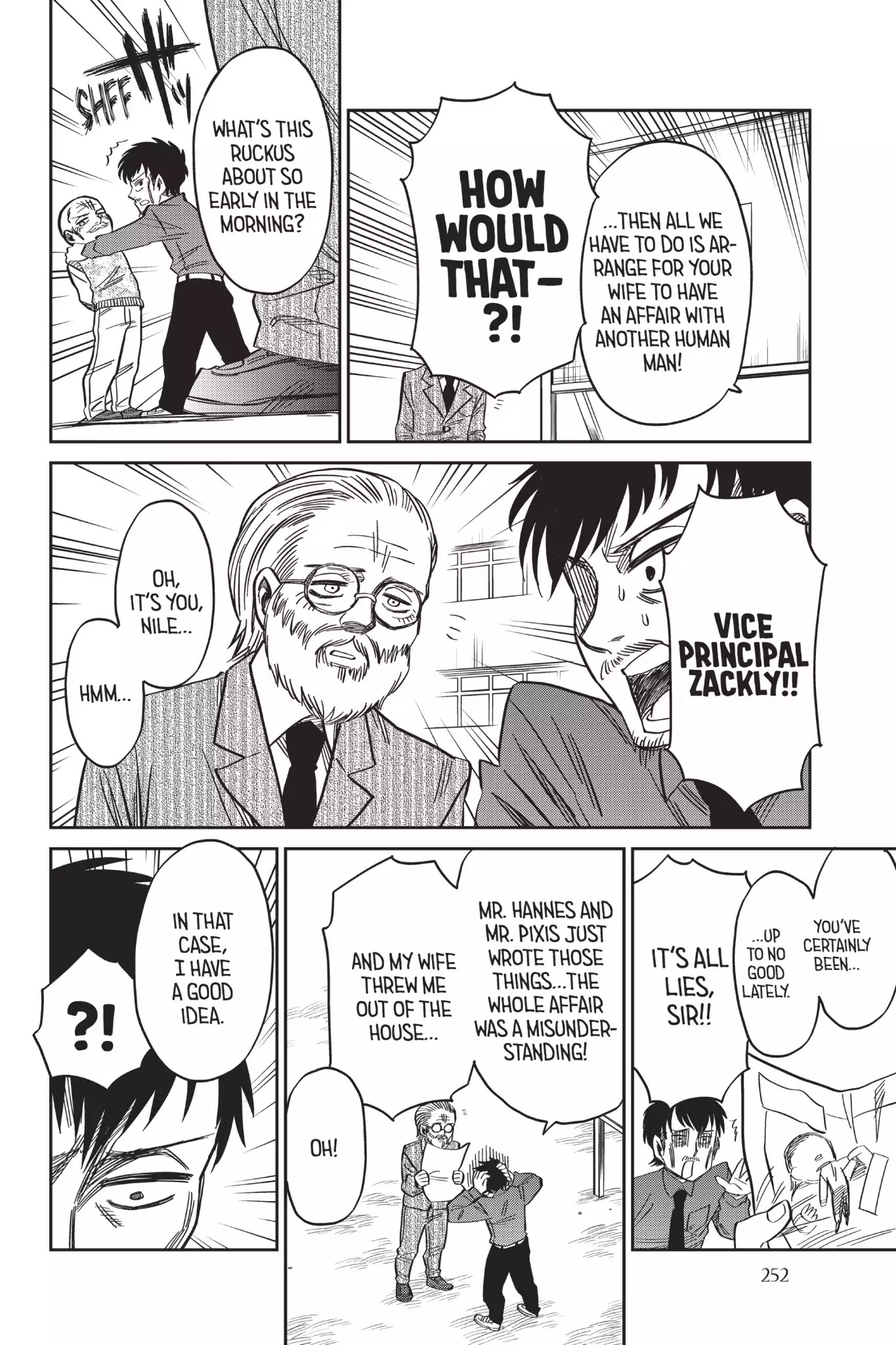 Attack On Titan: Junior High - Chapter 56: Vol.4 56Th Period: Mr. Nile's Family Circumstances