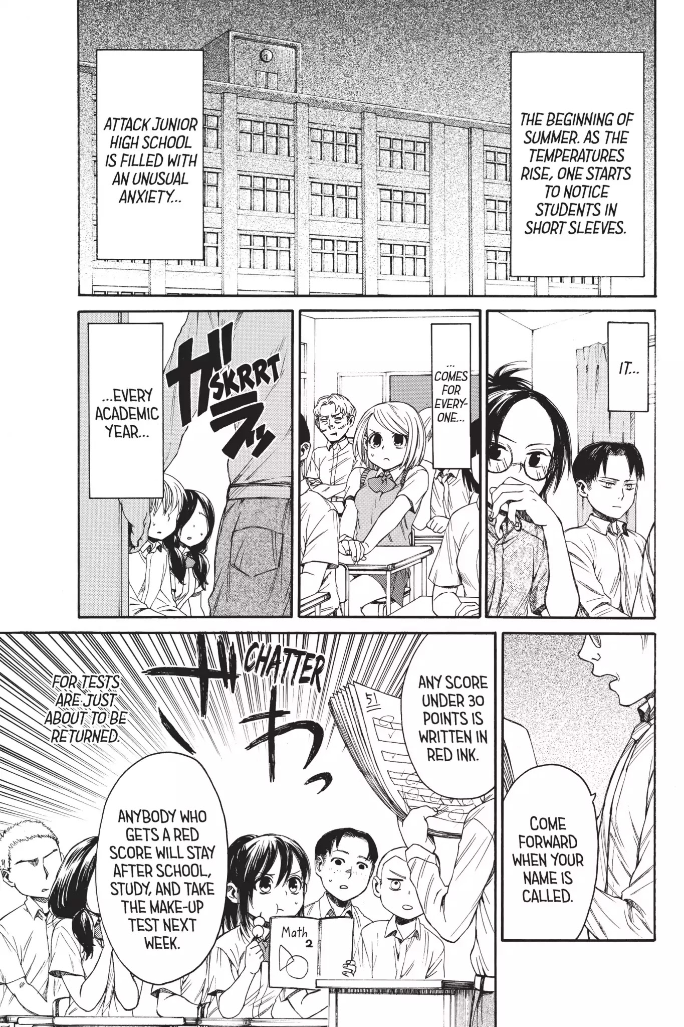 Attack On Titan: Junior High - Chapter 11: Vol.1 11Th Period: Everyone's After School