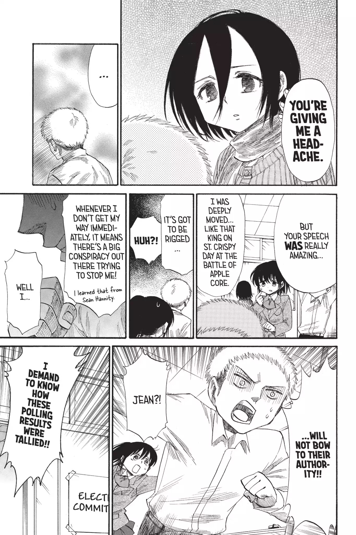 Attack On Titan: Junior High - Chapter 39: Vol.3 39Th Period: Ilse's Rage