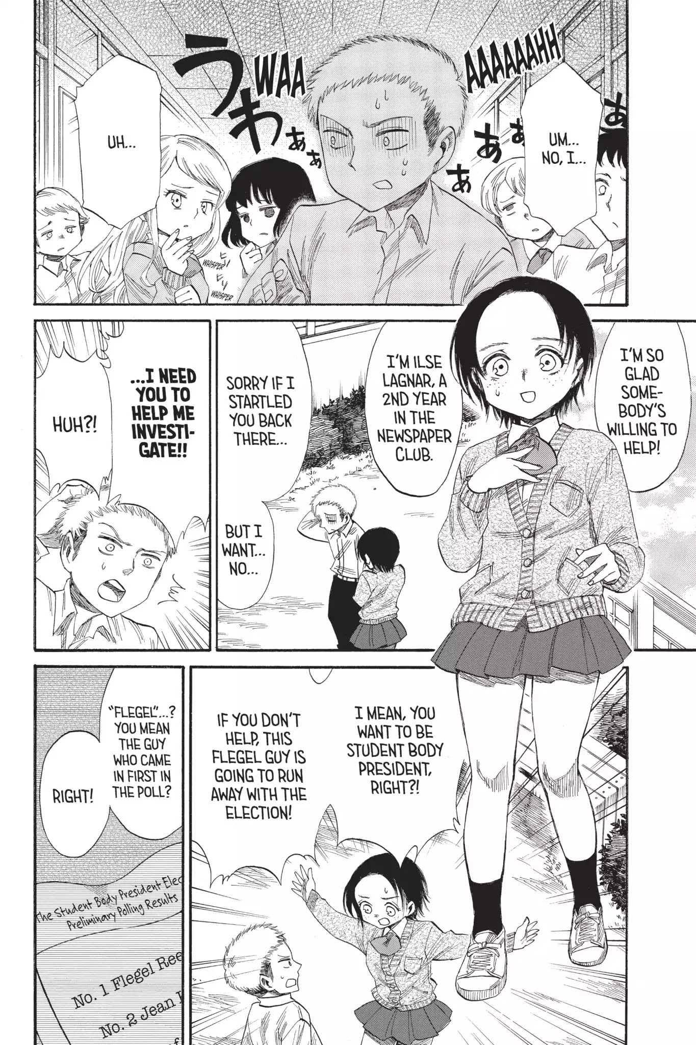 Attack On Titan: Junior High - Chapter 39: Vol.3 39Th Period: Ilse's Rage