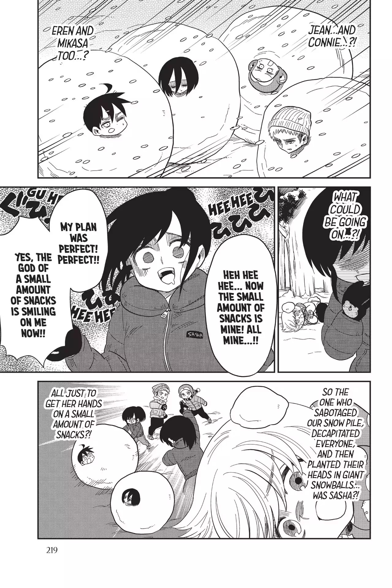 Attack On Titan: Junior High - Chapter 70: Vol.5 70Th Period: The Snow-Shoveling Fanciers Club