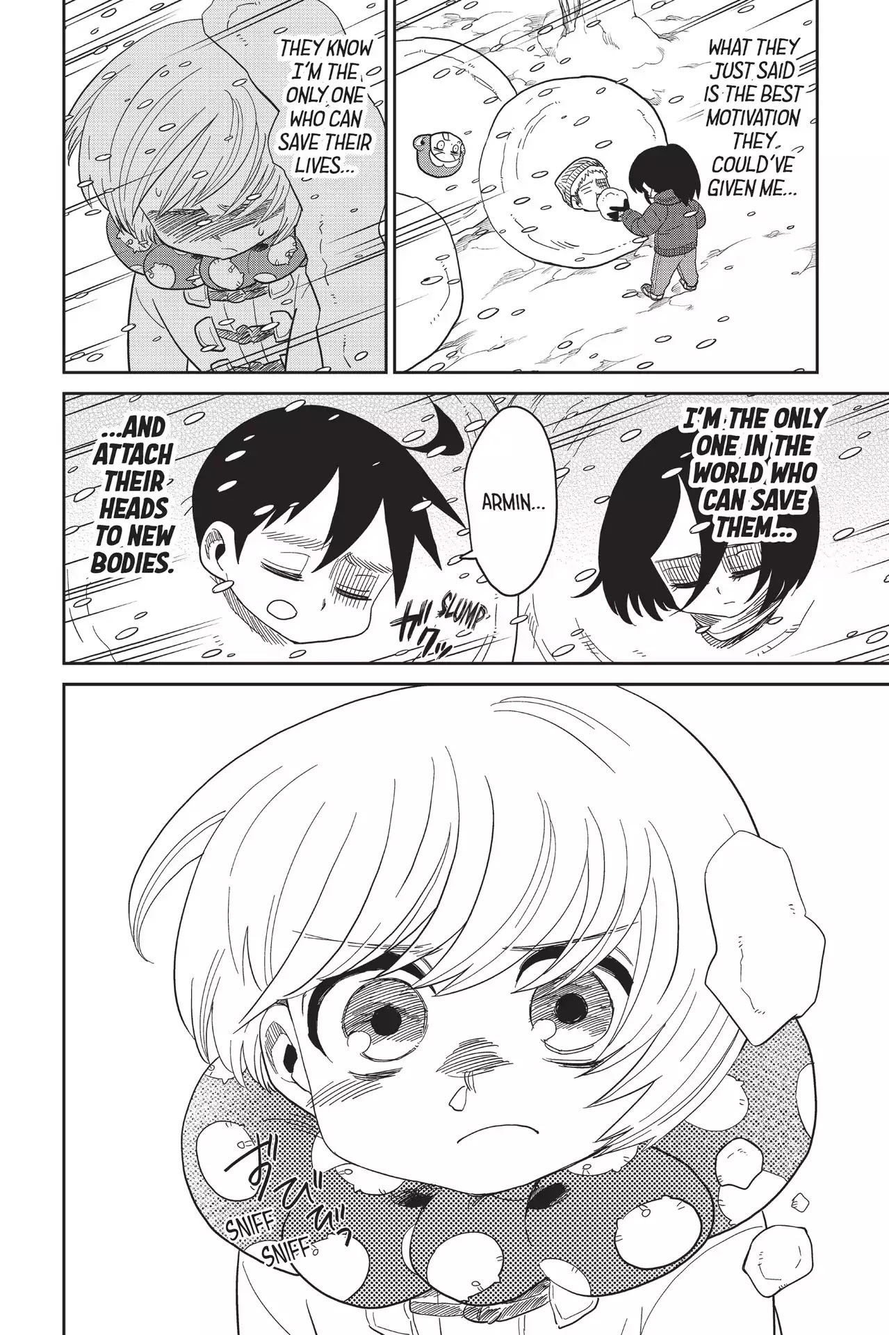 Attack On Titan: Junior High - Chapter 70: Vol.5 70Th Period: The Snow-Shoveling Fanciers Club