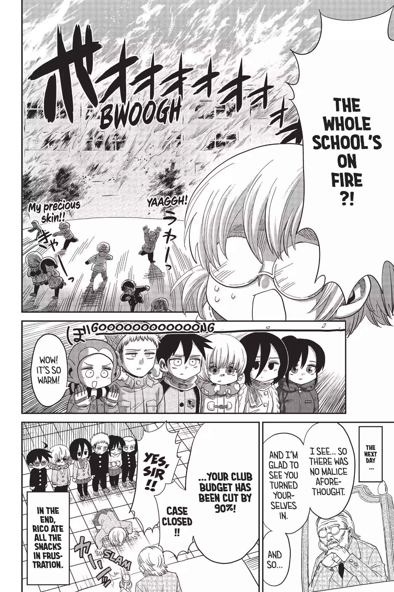 Attack On Titan: Junior High - Chapter 70: Vol.5 70Th Period: The Snow-Shoveling Fanciers Club