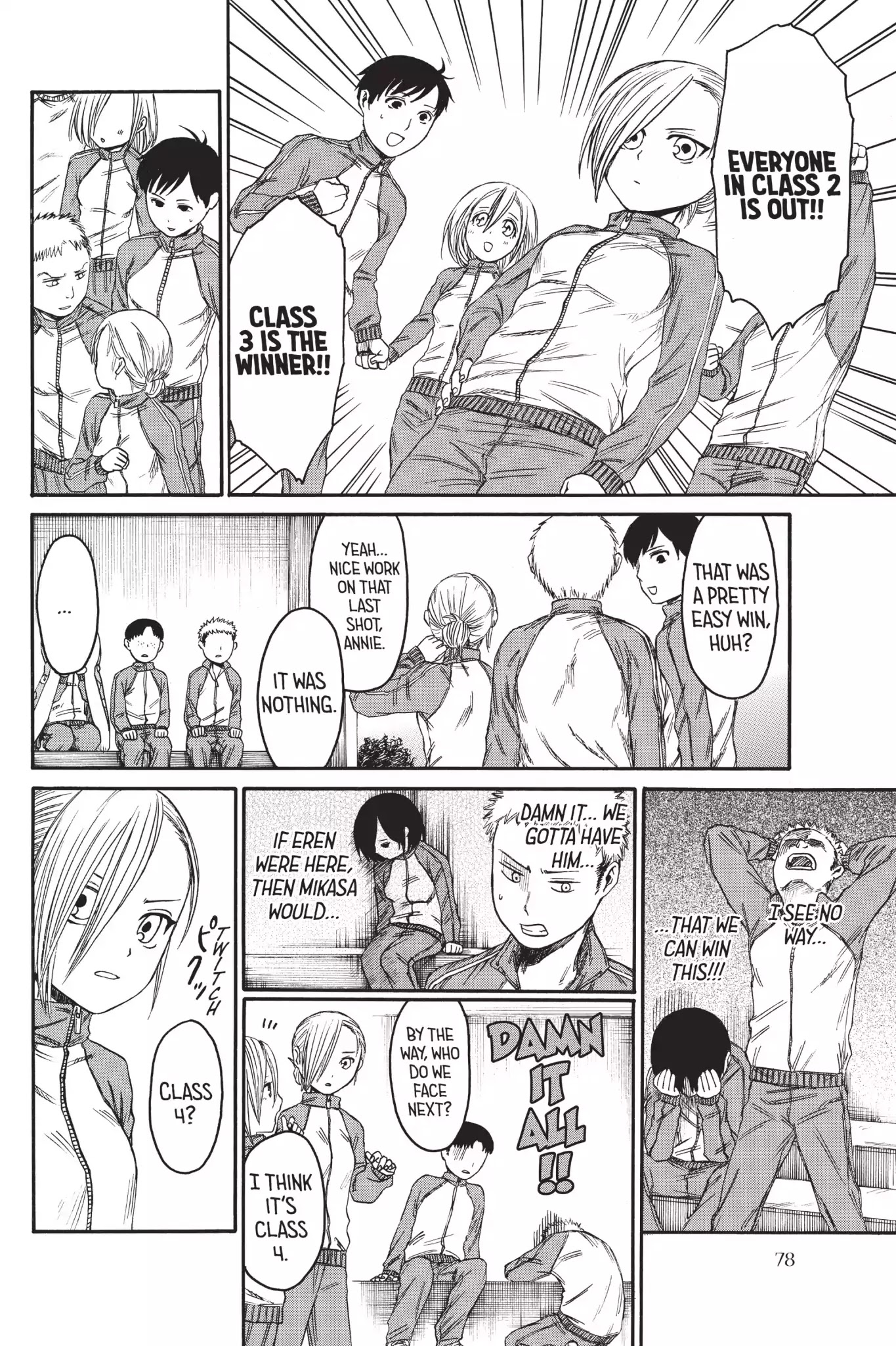 Attack On Titan: Junior High - Chapter 4: Vol.1 4Th Period: The Alarm Clock Trap