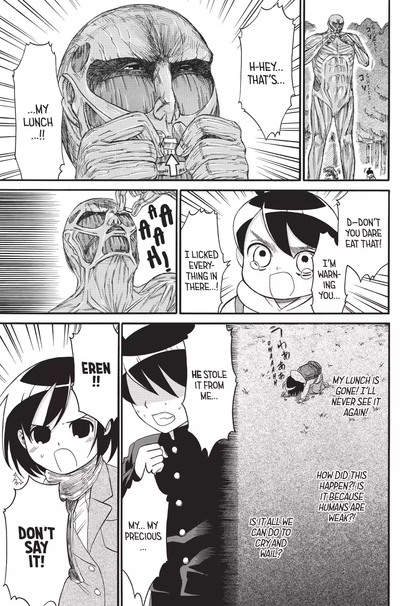 Attack On Titan: Junior High - Chapter 1: Vol.1 1St Period: That Did That To That