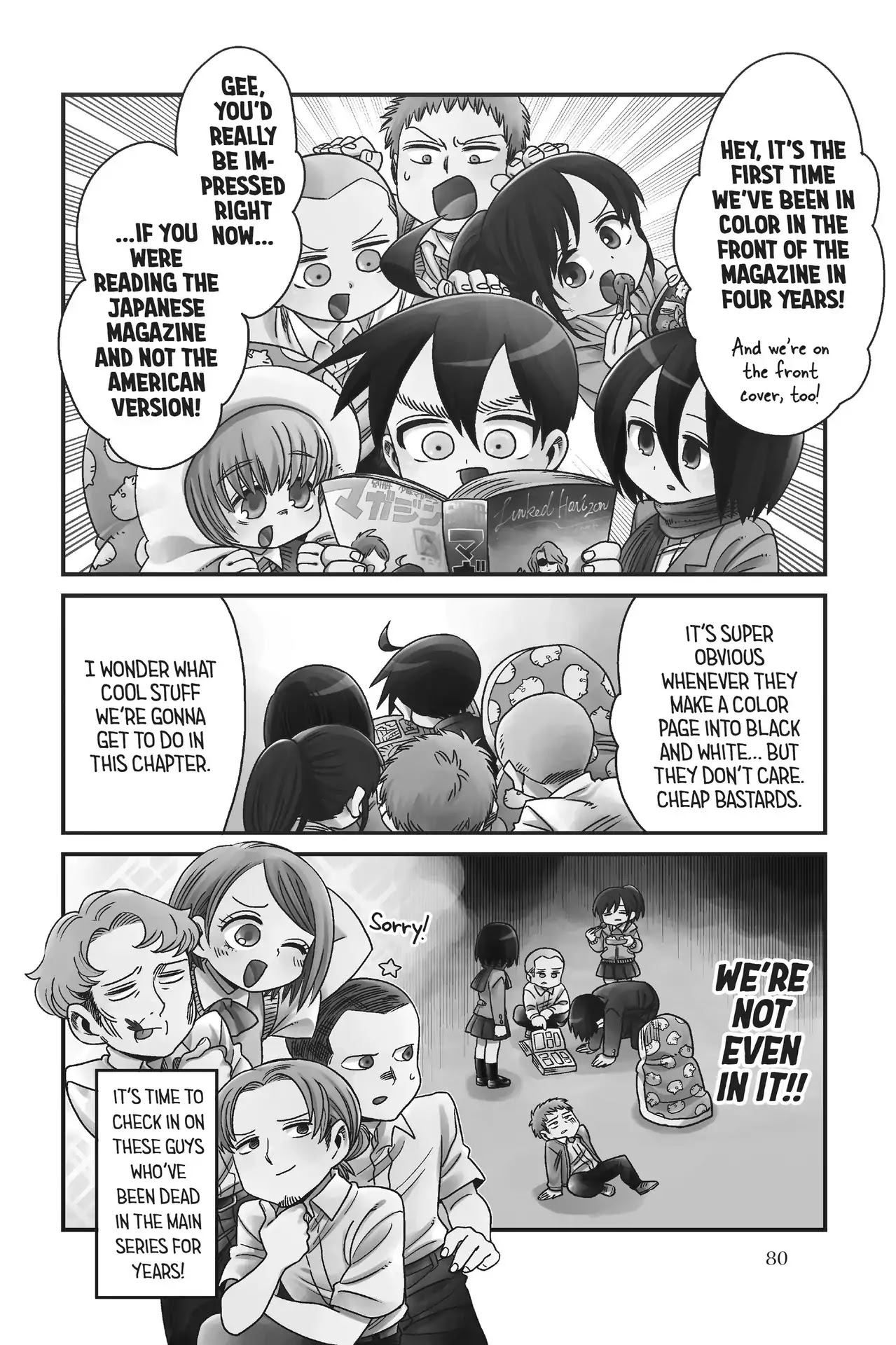 Attack On Titan: Junior High - Chapter 63: Vol.5 63Th Period: On A Rainy Day, Play With Your Friends