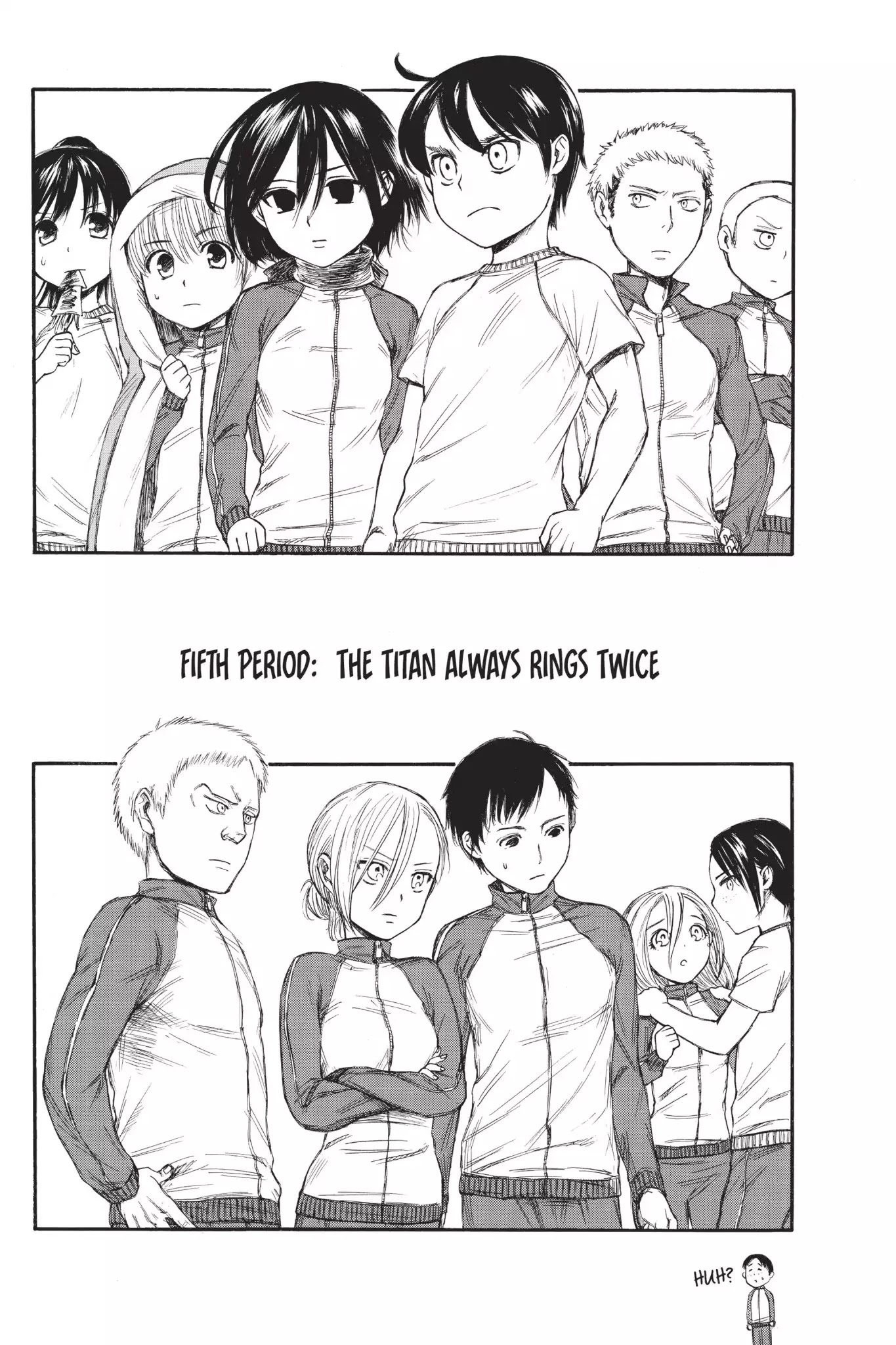 Attack On Titan: Junior High - Chapter 5: Vol.1 5Th Period: The Titan Always Rings Twice