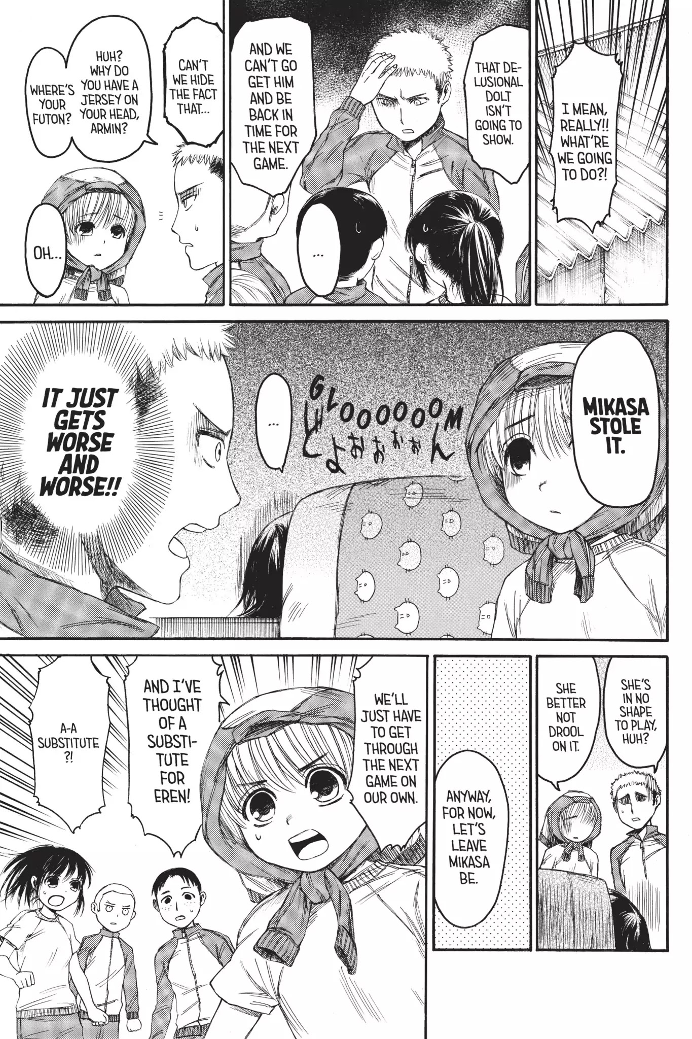 Attack On Titan: Junior High - Chapter 5: Vol.1 5Th Period: The Titan Always Rings Twice