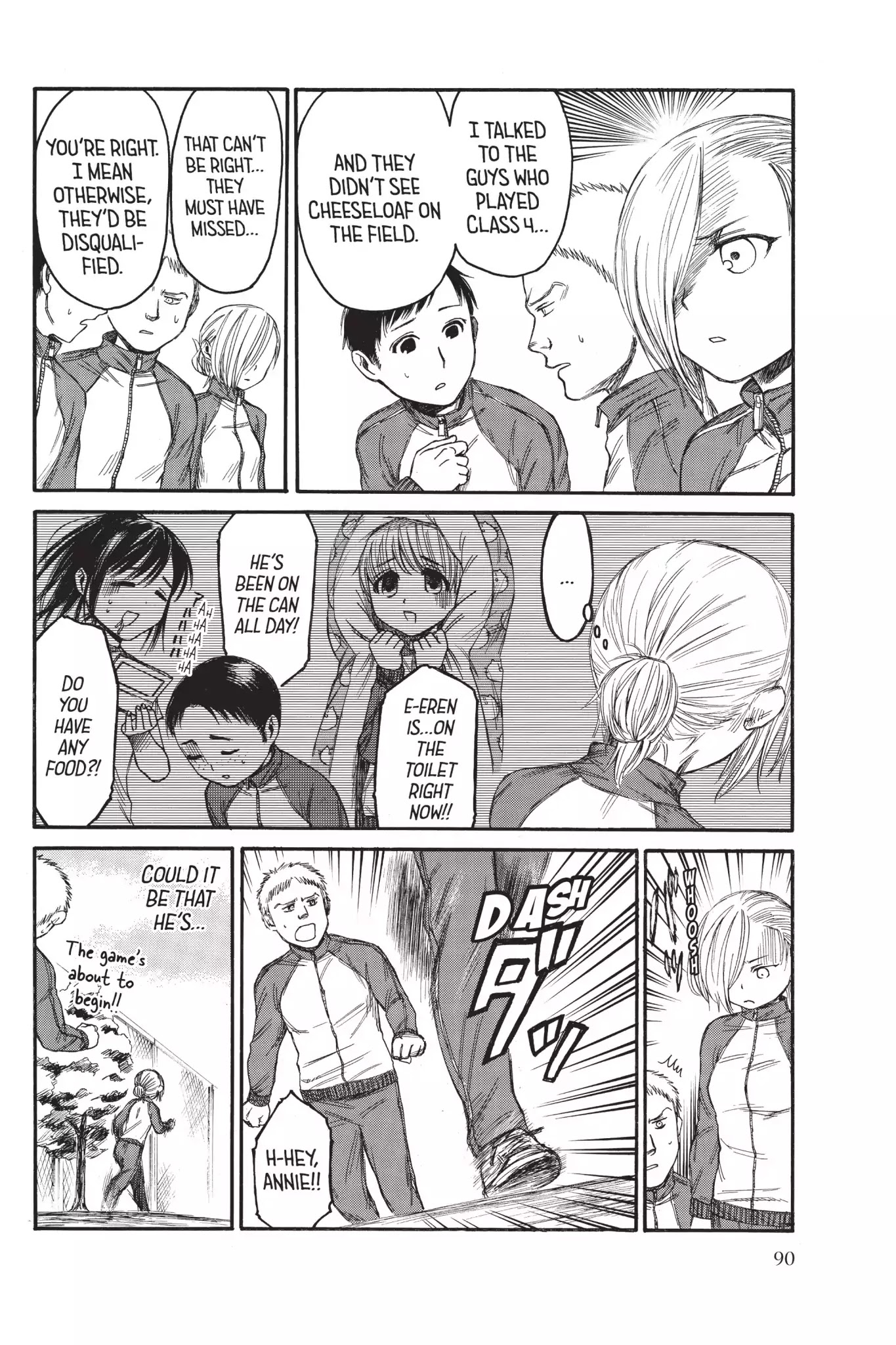 Attack On Titan: Junior High - Chapter 5: Vol.1 5Th Period: The Titan Always Rings Twice