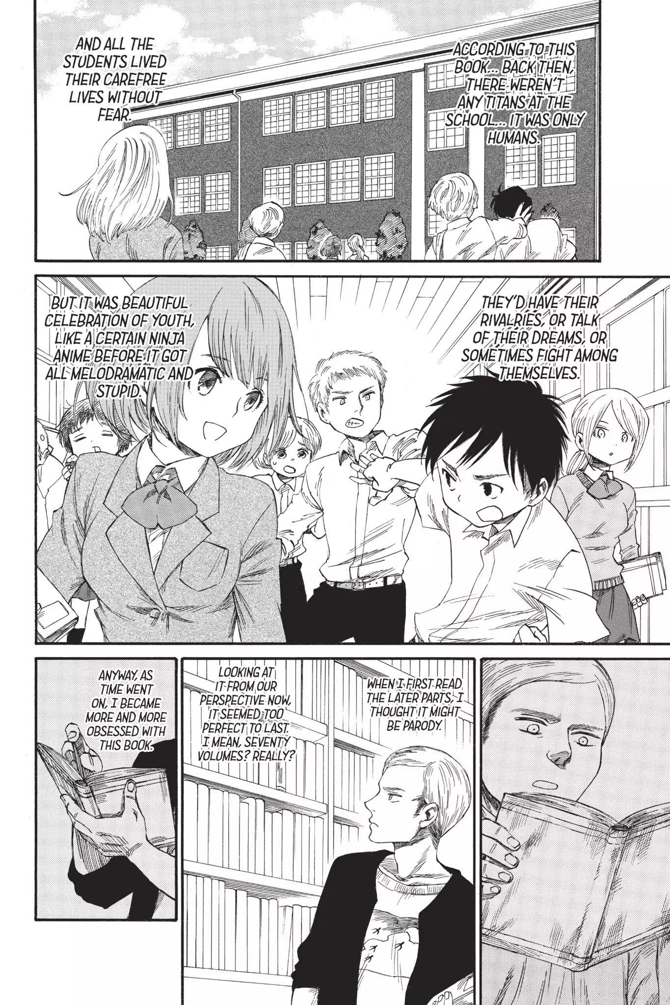 Attack On Titan: Junior High - Chapter 28: Vol.2 28Th Period: Give Back That Resignation Letter !