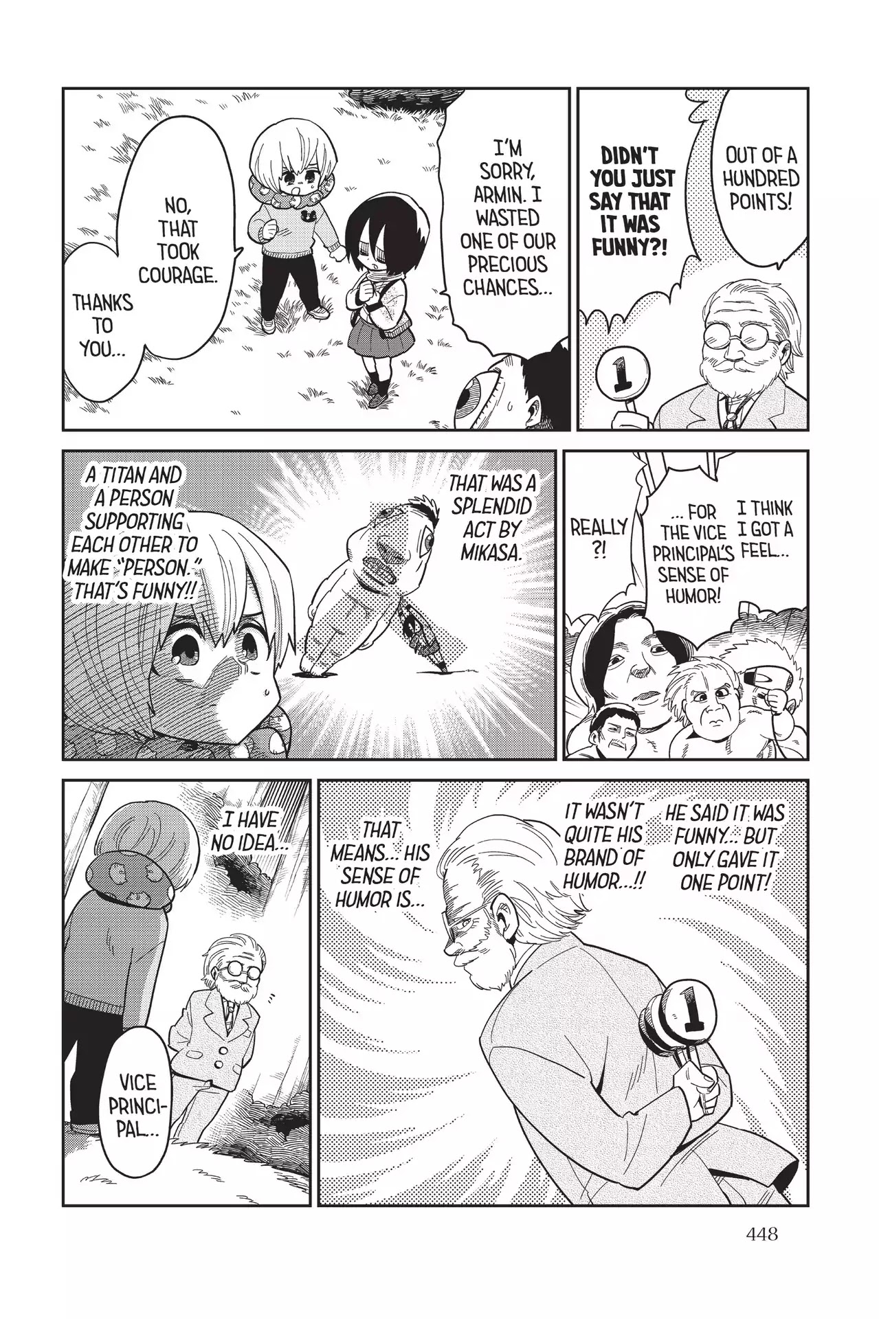 Attack On Titan: Junior High - Chapter 78: Vol.5 78Th Period: The Dangerous Man In Glasses