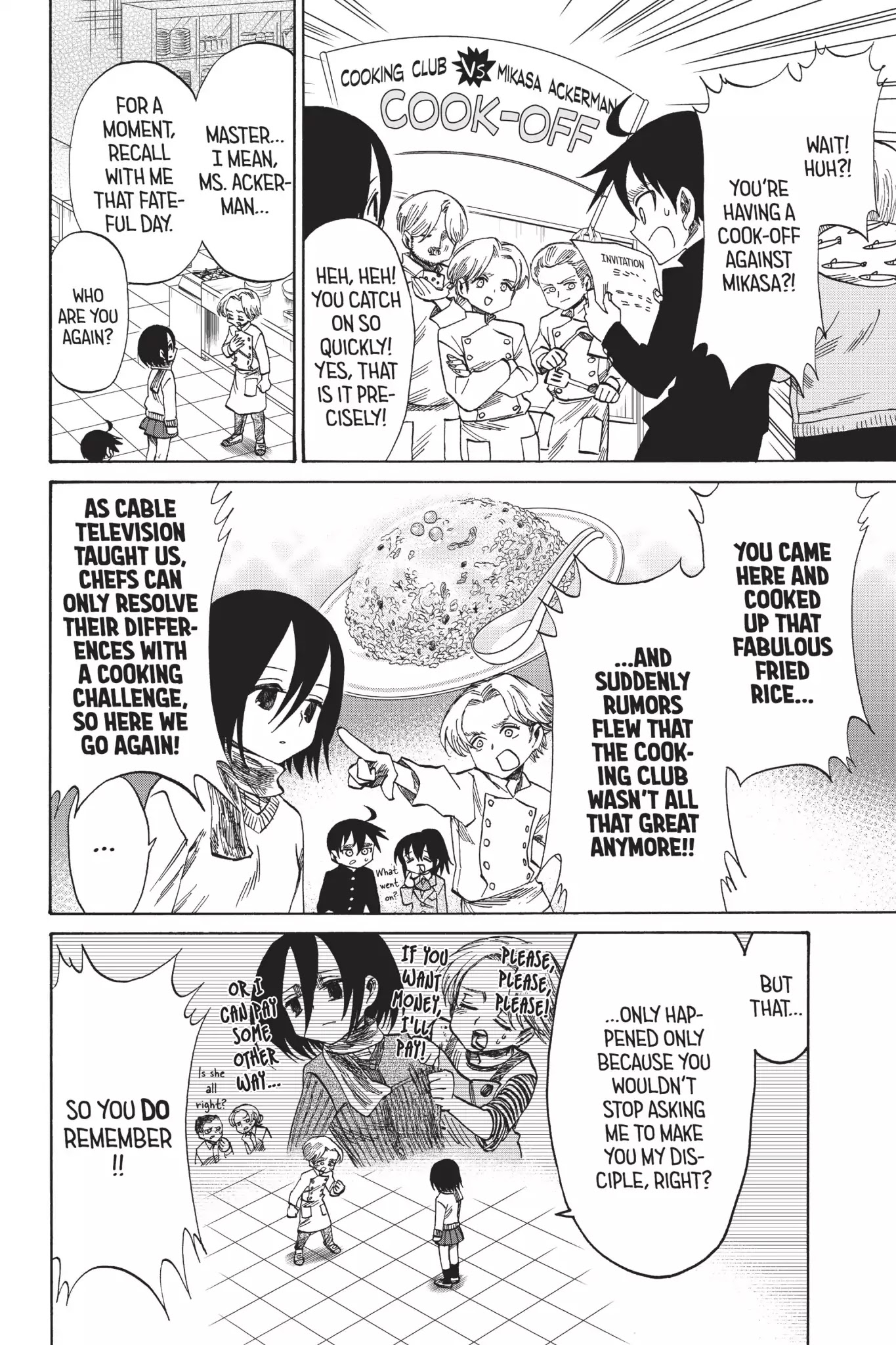 Attack On Titan: Junior High - Chapter 43: Vol.3 43Rd Period: Iron Chef (14 Yrs Old)