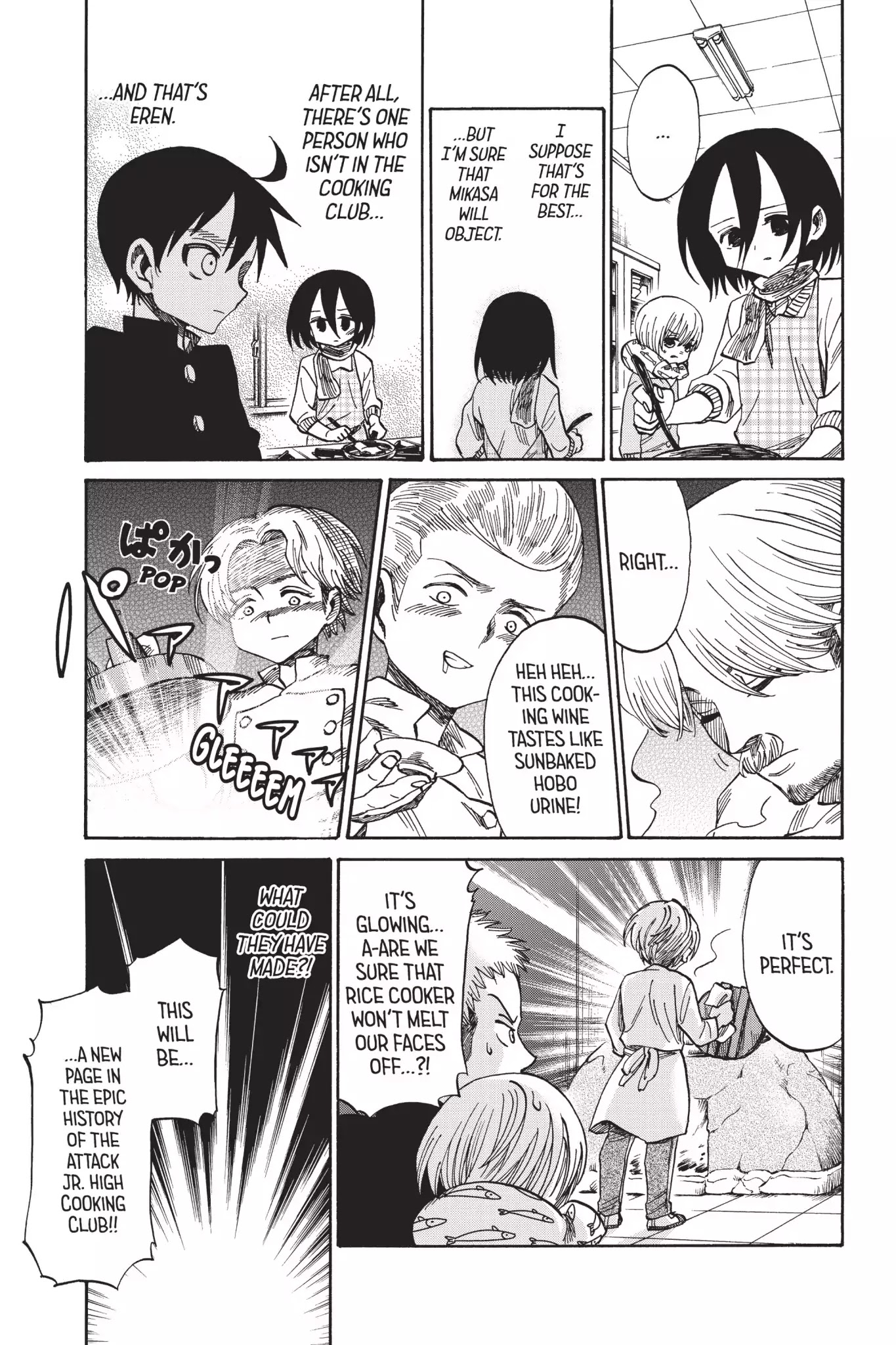 Attack On Titan: Junior High - Chapter 43: Vol.3 43Rd Period: Iron Chef (14 Yrs Old)