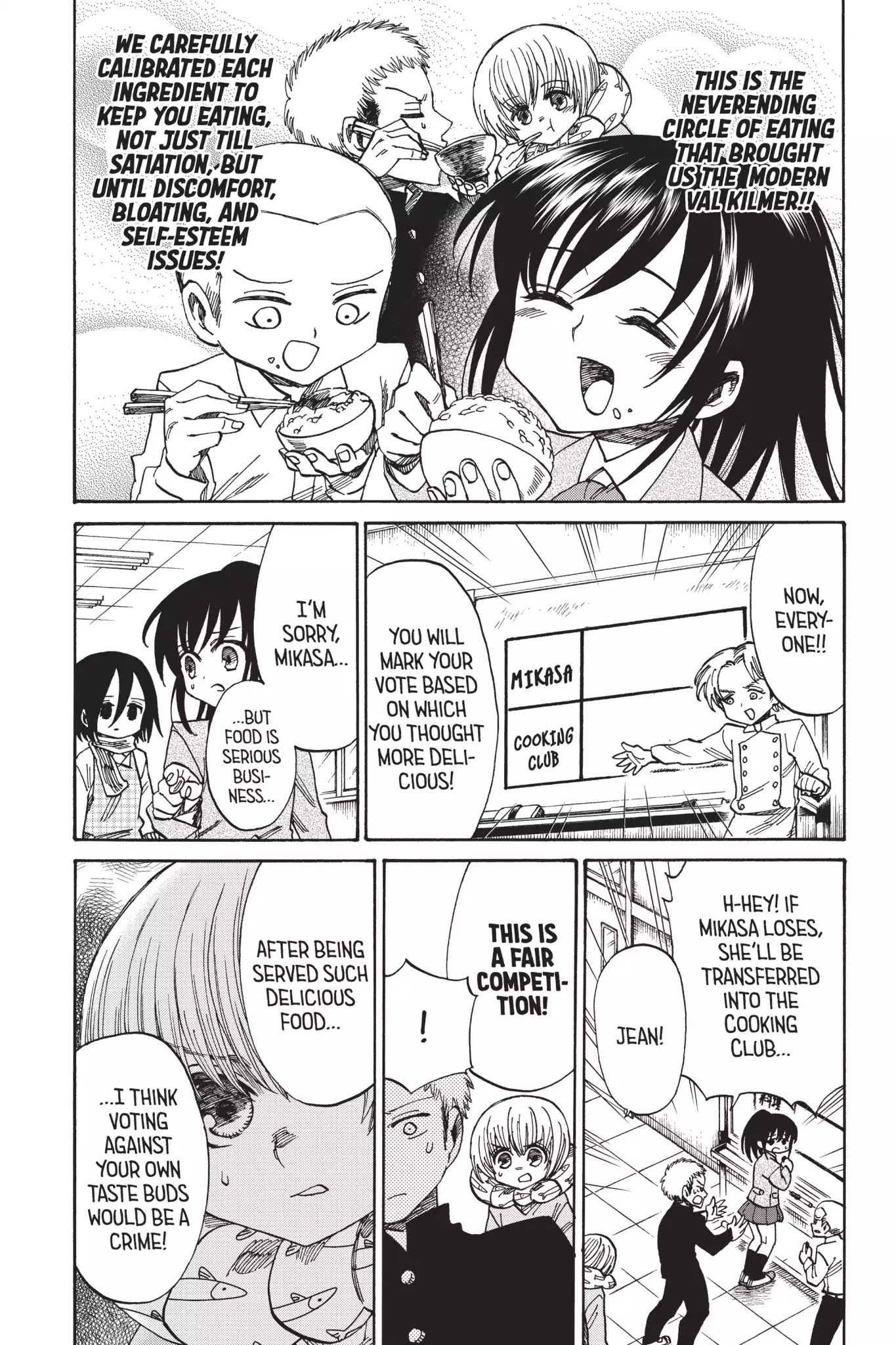 Attack On Titan: Junior High - Chapter 43: Vol.3 43Rd Period: Iron Chef (14 Yrs Old)