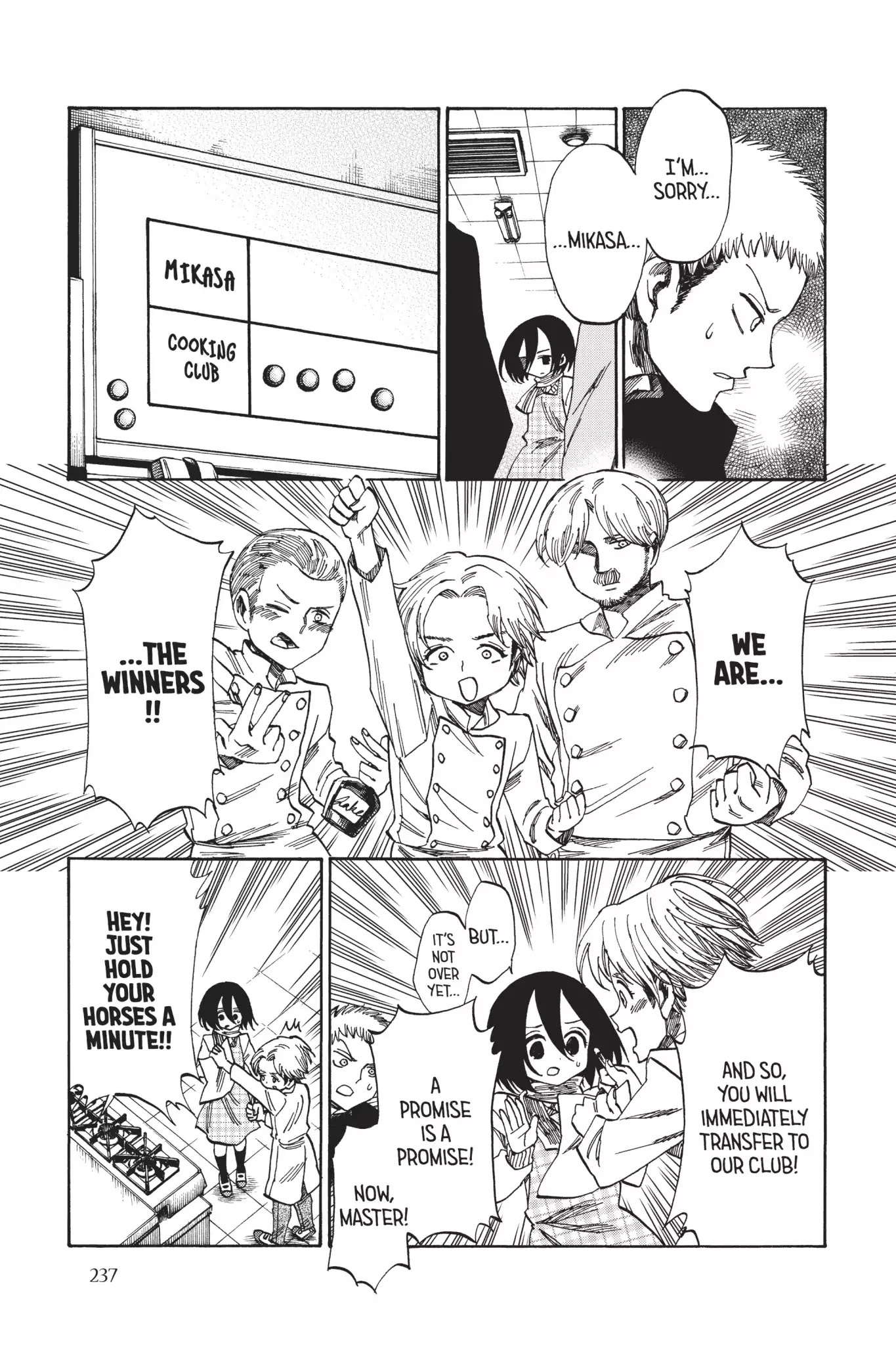 Attack On Titan: Junior High - Chapter 43: Vol.3 43Rd Period: Iron Chef (14 Yrs Old)