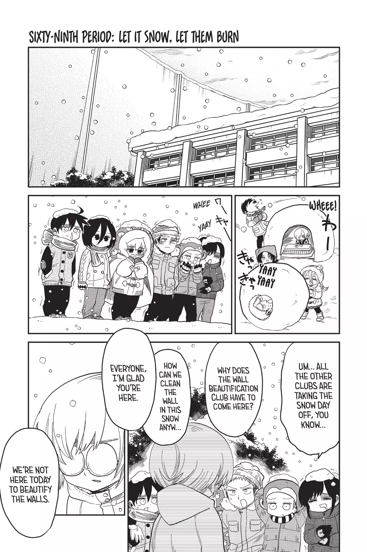 Attack On Titan: Junior High - Chapter 69: Vol.5 69Th Period: Let It Snow, Let Them Burn