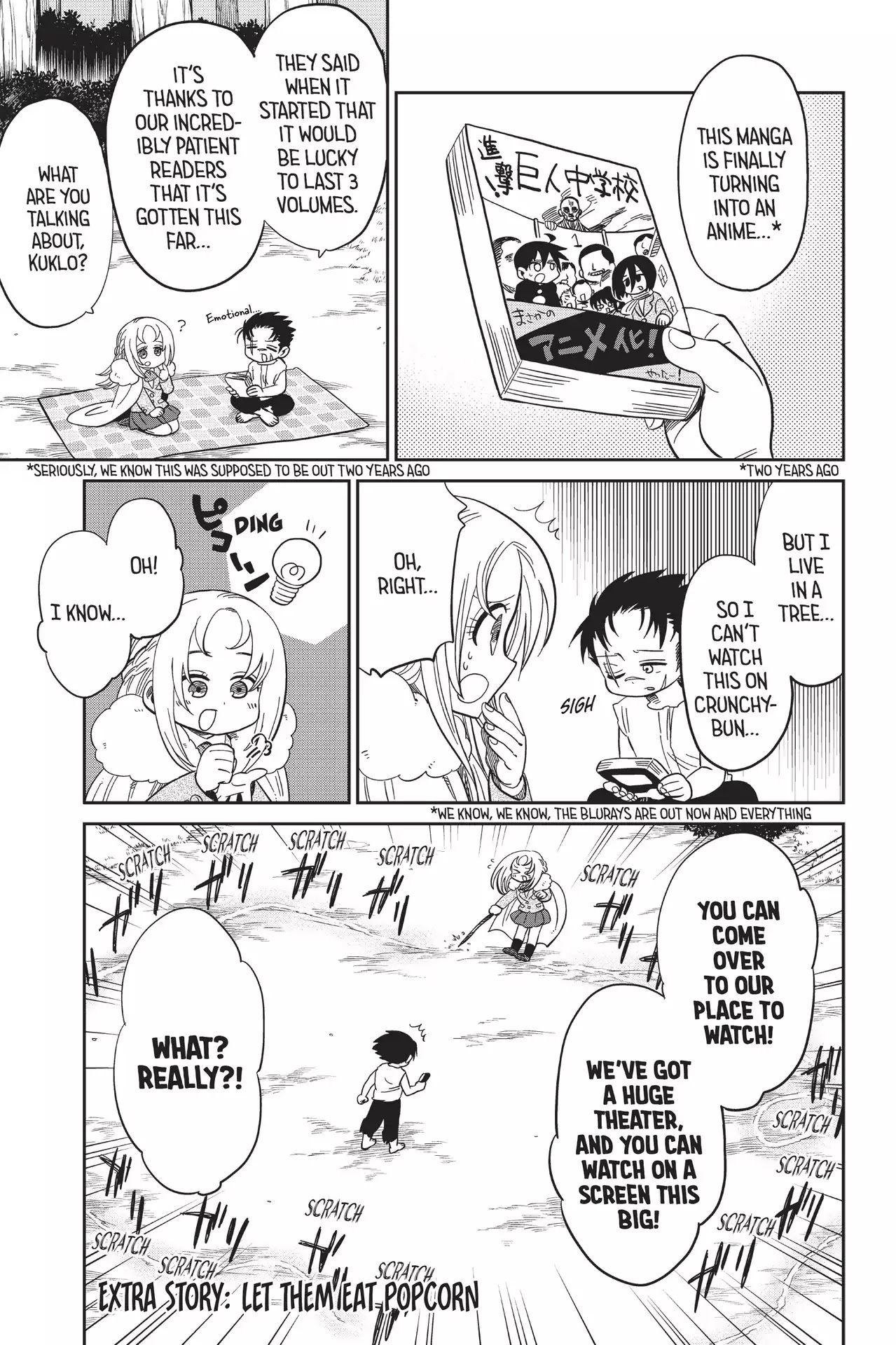 Attack On Titan: Junior High - Vol.5 Extra Story: Let Them Eat Popcorn