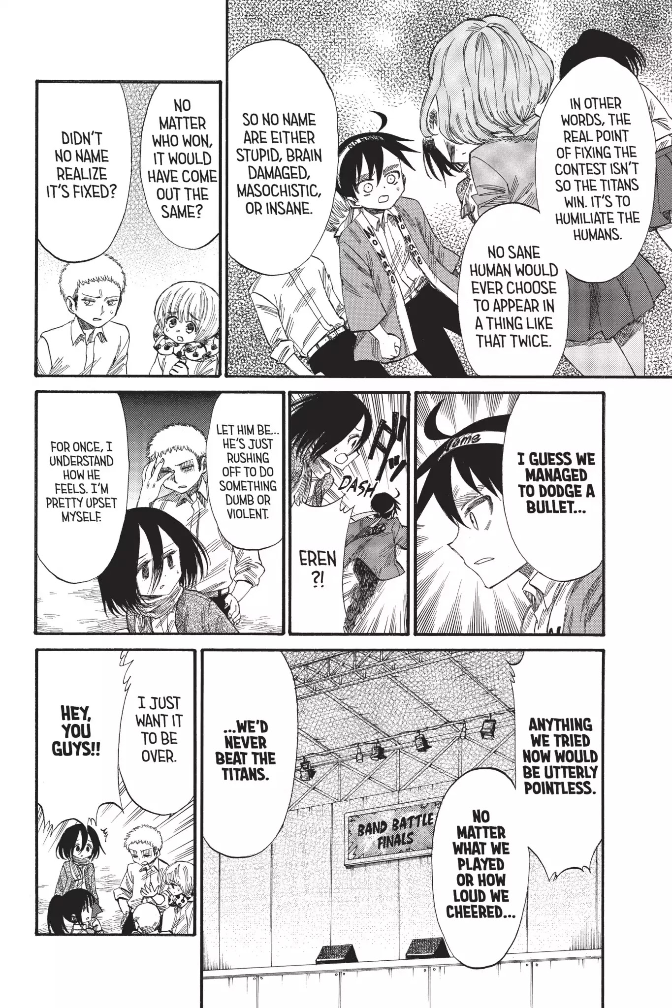 Attack On Titan: Junior High - Chapter 36: Vol.3 36Th Period: My Young Heart Tickled By Blindfolds