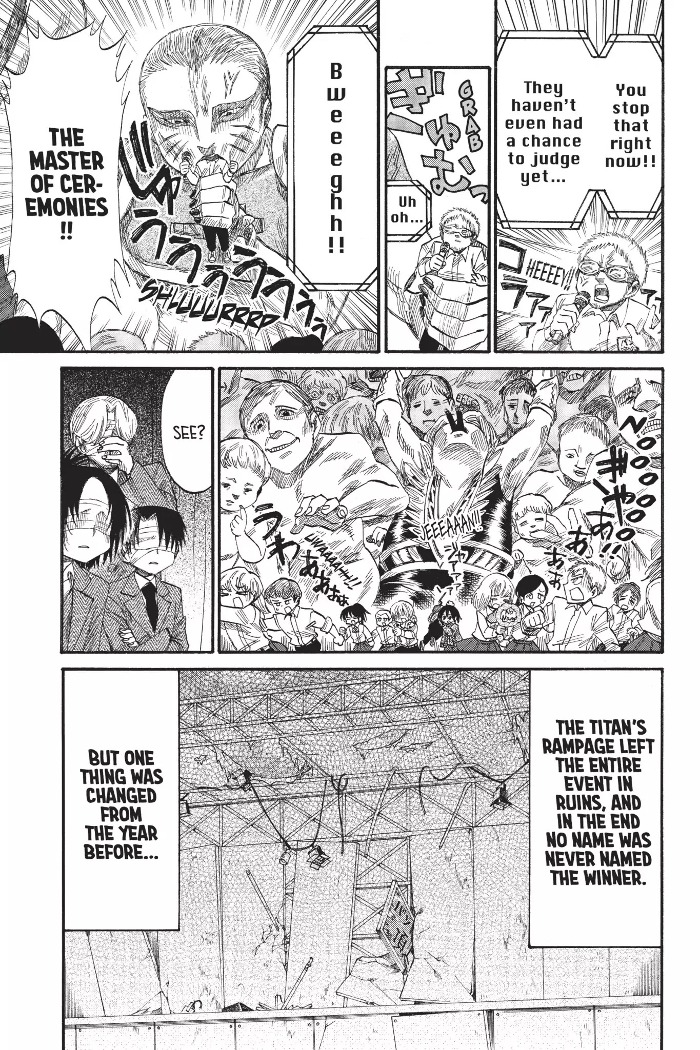 Attack On Titan: Junior High - Chapter 36: Vol.3 36Th Period: My Young Heart Tickled By Blindfolds