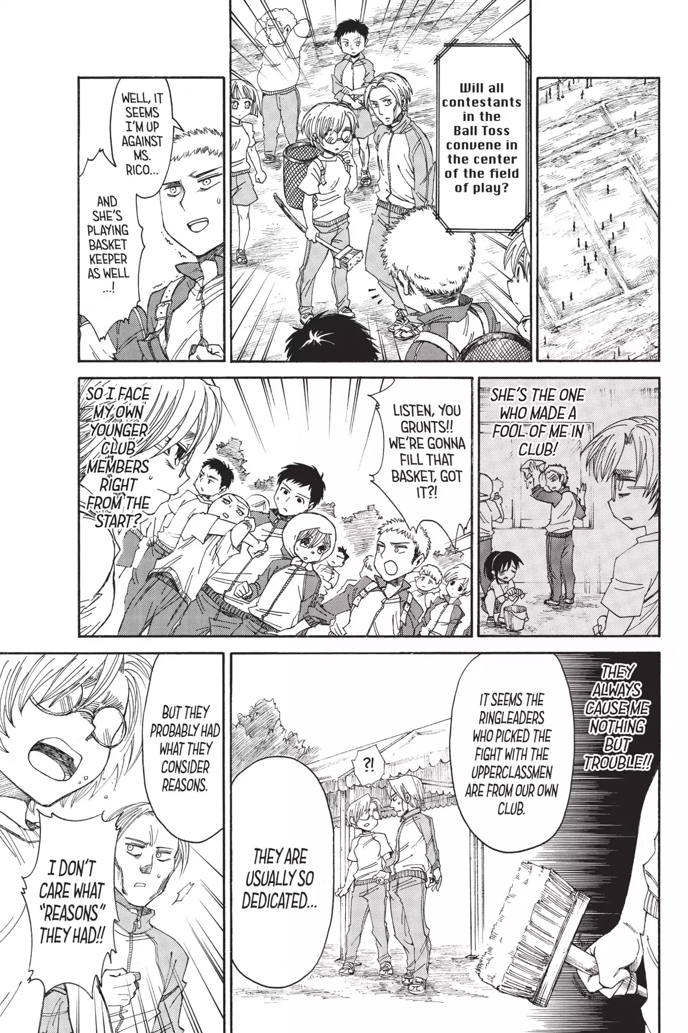 Attack On Titan: Junior High - Chapter 15: Vol.1 15Th Period: Upperclassmen Are Seriously Scary