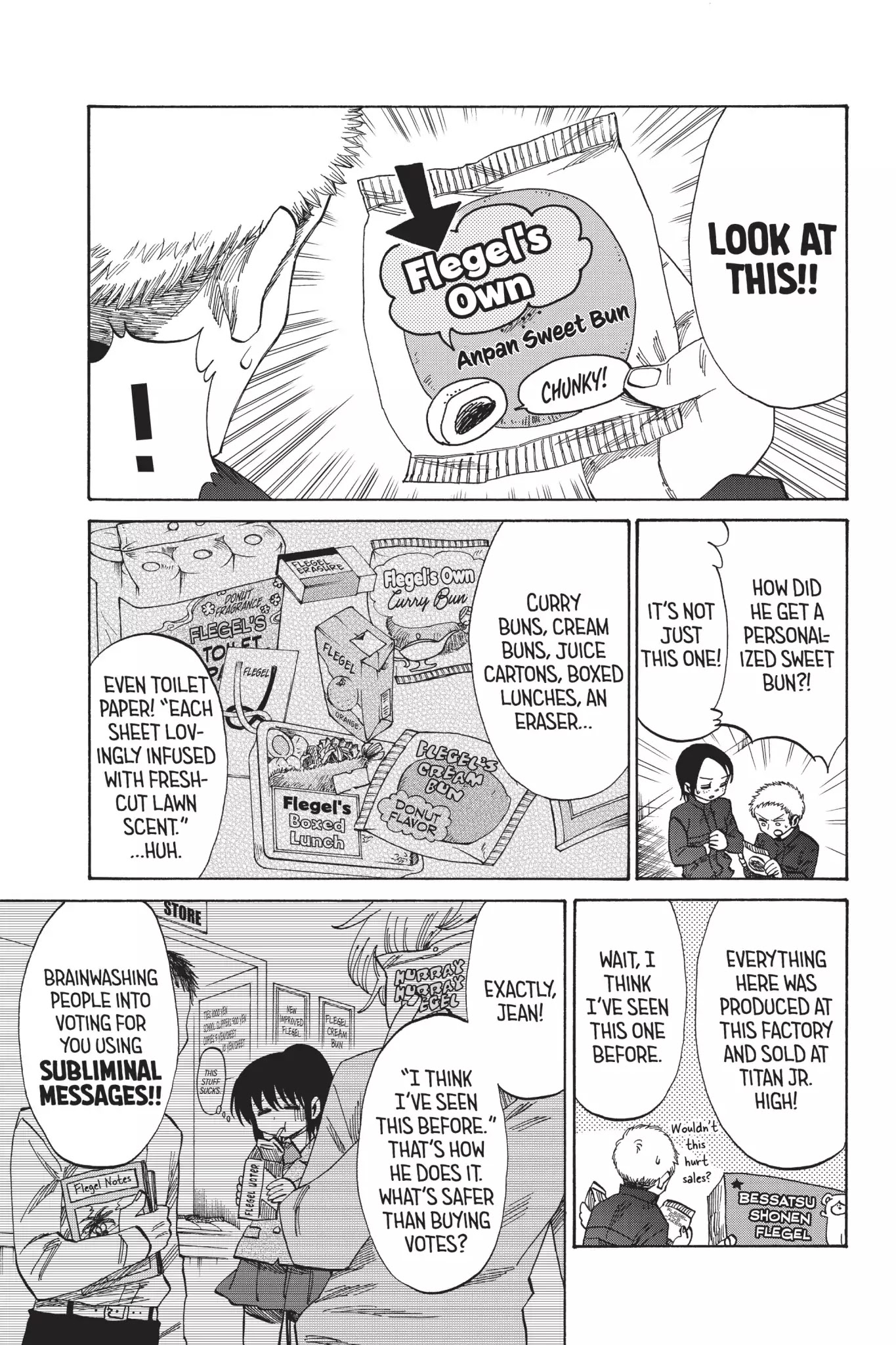 Attack On Titan: Junior High - Chapter 40: Vol.3 40Th Period: Do, A Donut, A Female Eating