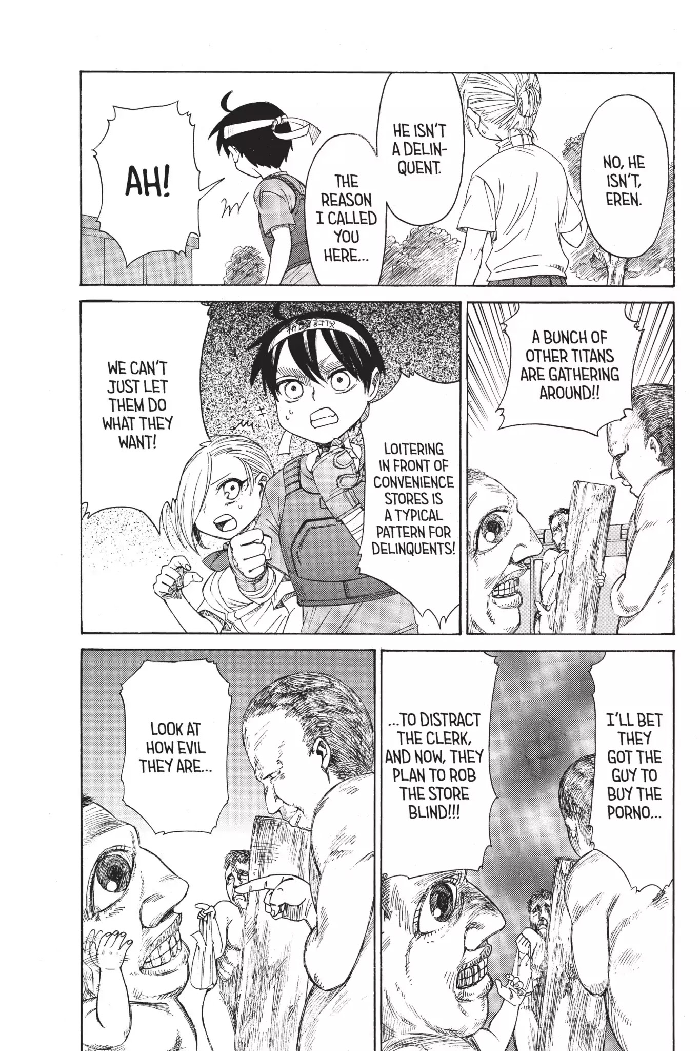 Attack On Titan: Junior High - Chapter 13: Vol.1 13Th Period: Coupling