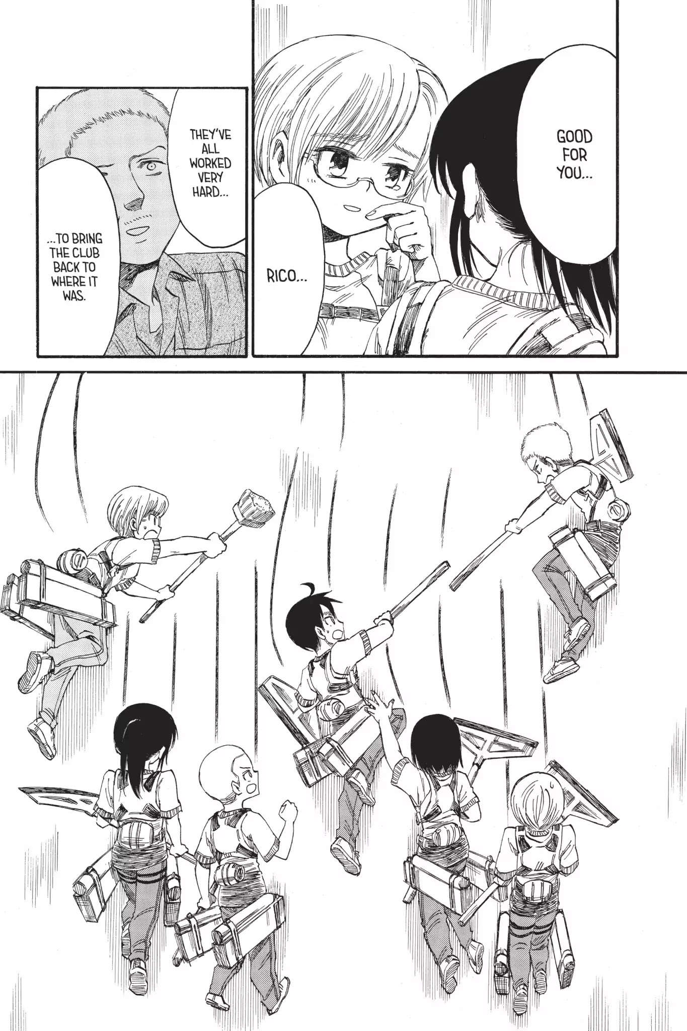 Attack On Titan: Junior High - Chapter 29: Vol.2 29Th Period: Might As Well Jump