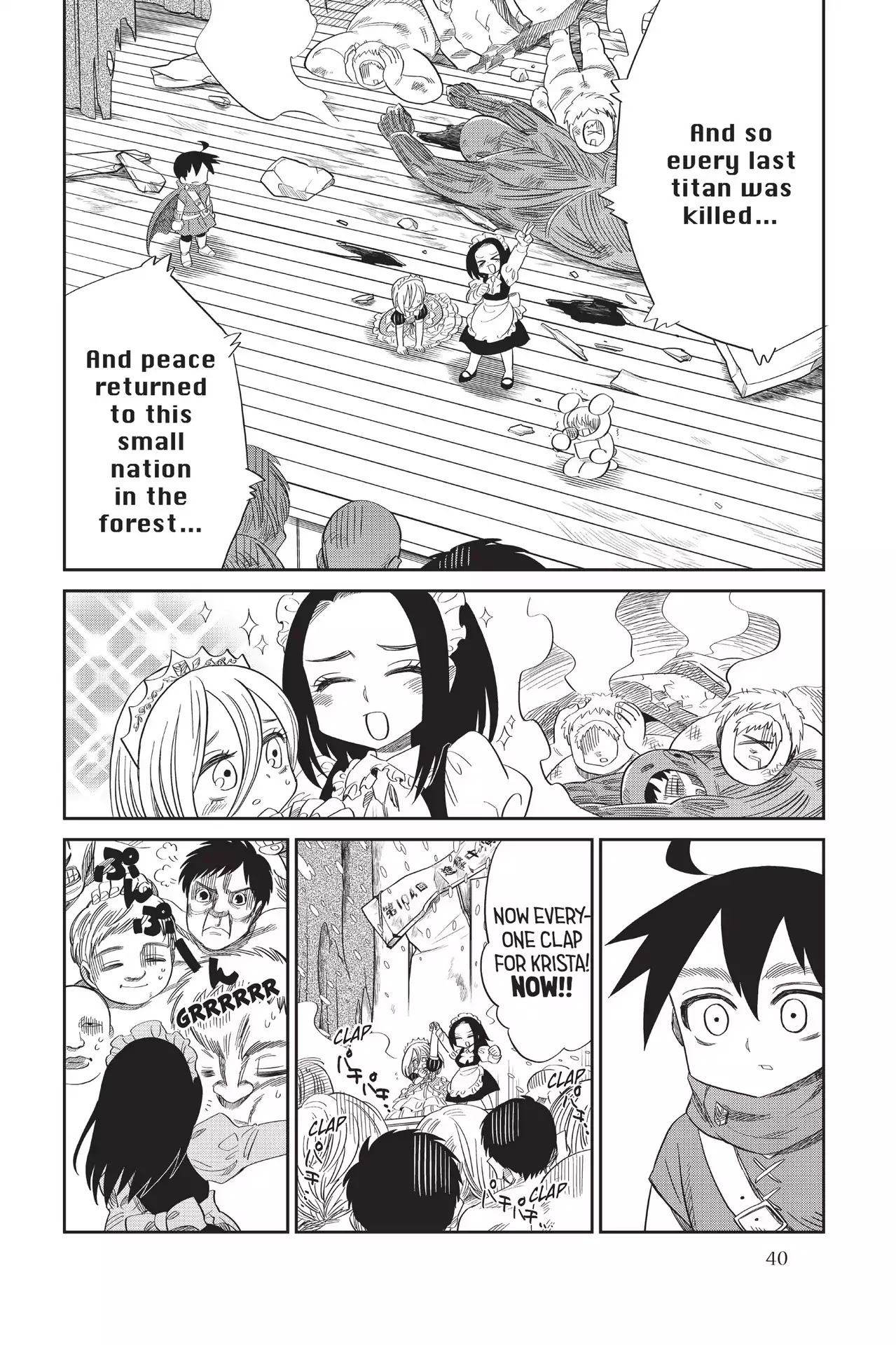 Attack On Titan: Junior High - Chapter 61: Vol.5 61Th Period: So What If The Princess Is Bulky?