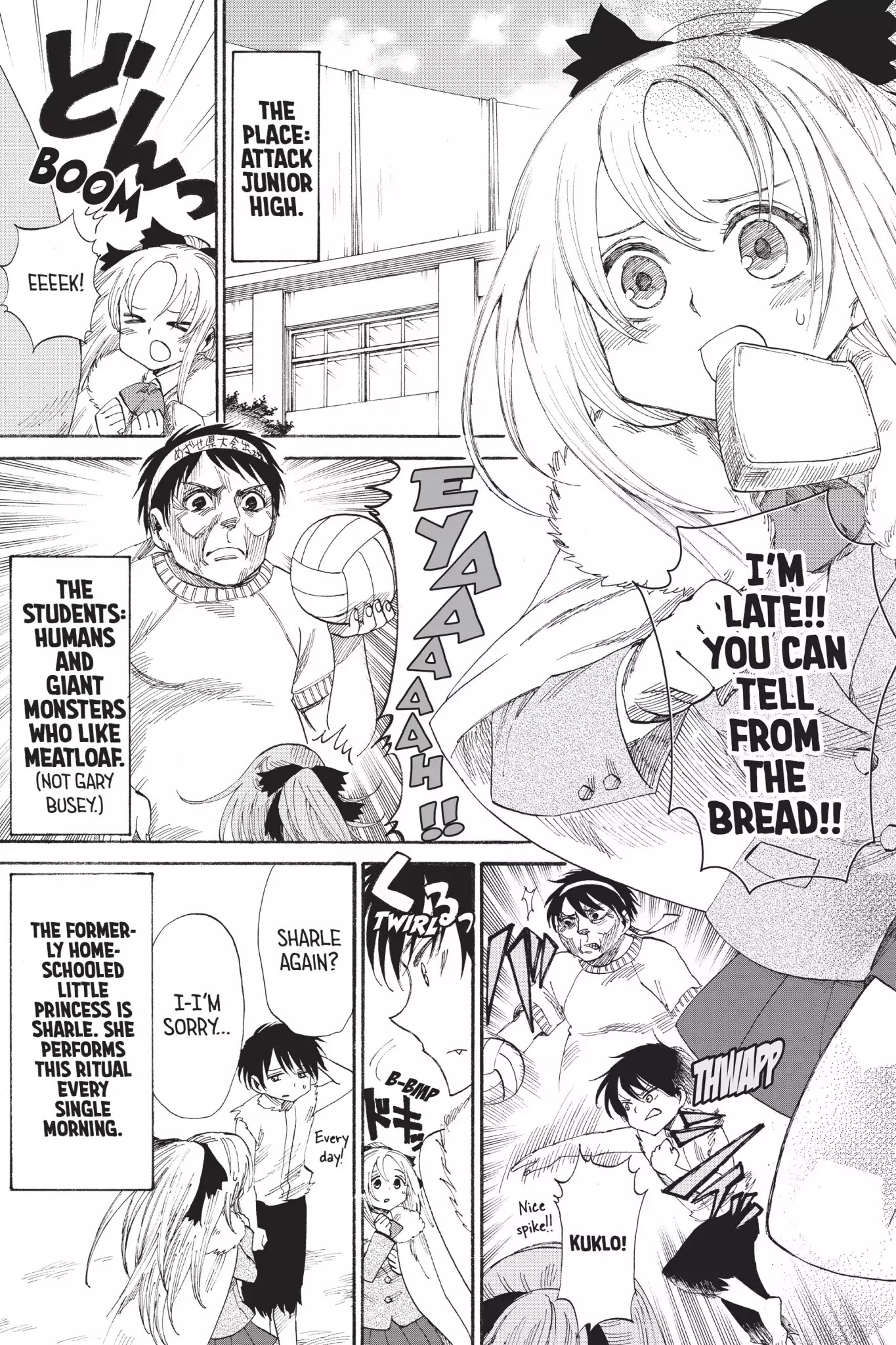 Attack On Titan: Junior High - Vol.4 Special Edition: Gimme Bread, Whoa Whoa