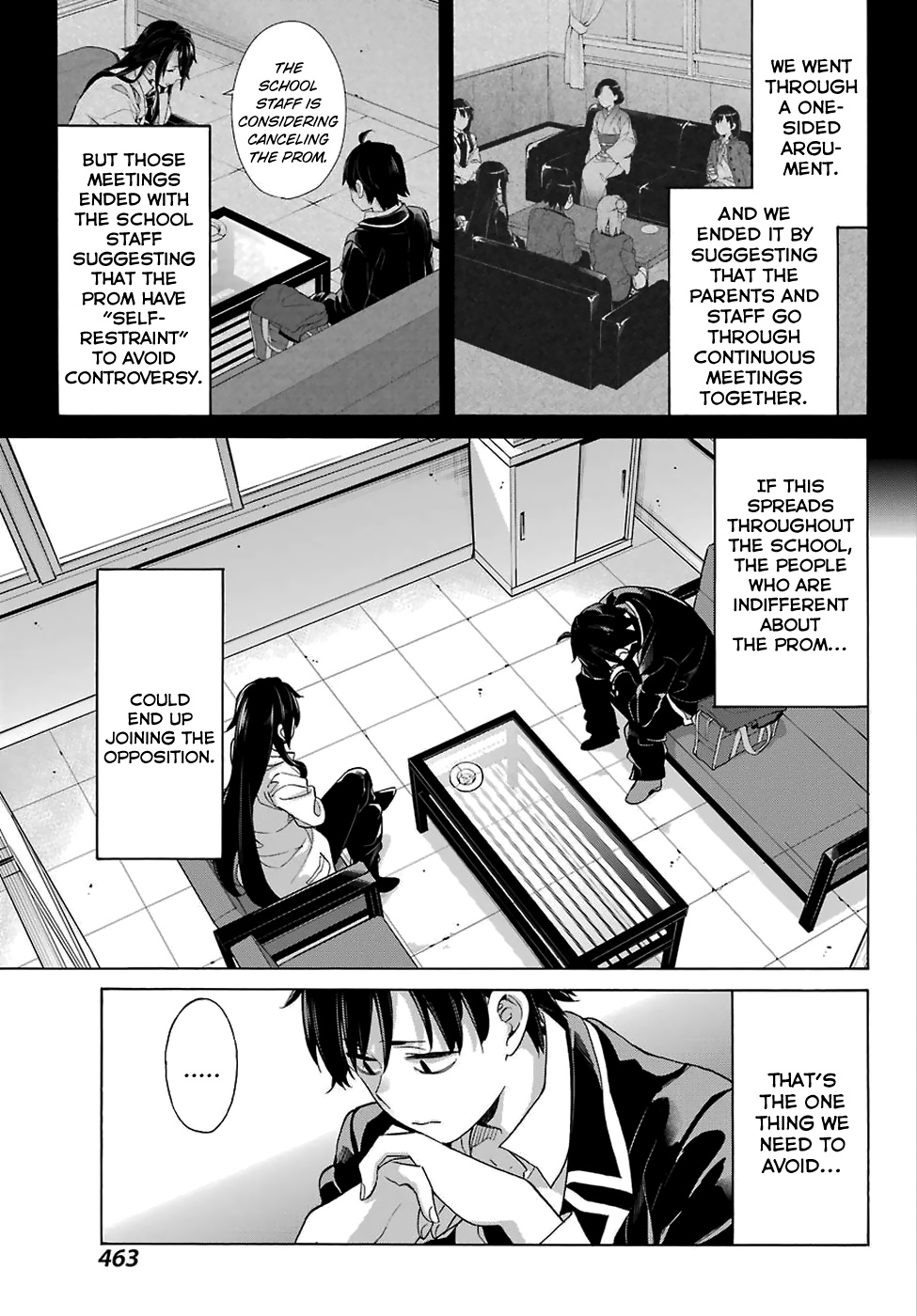 Yahari Ore No Seishun Rabukome Wa Machigatte Iru. - Mougenroku - Chapter 76