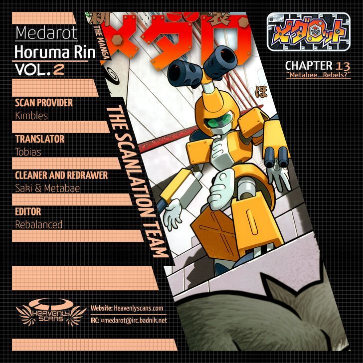 Medarot - Vol.2 Chapter 13 : Metabee... Rebels?