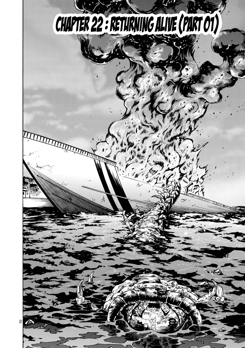 Kyochuu Rettou - Chapter 40: Returning Alive - Part 01