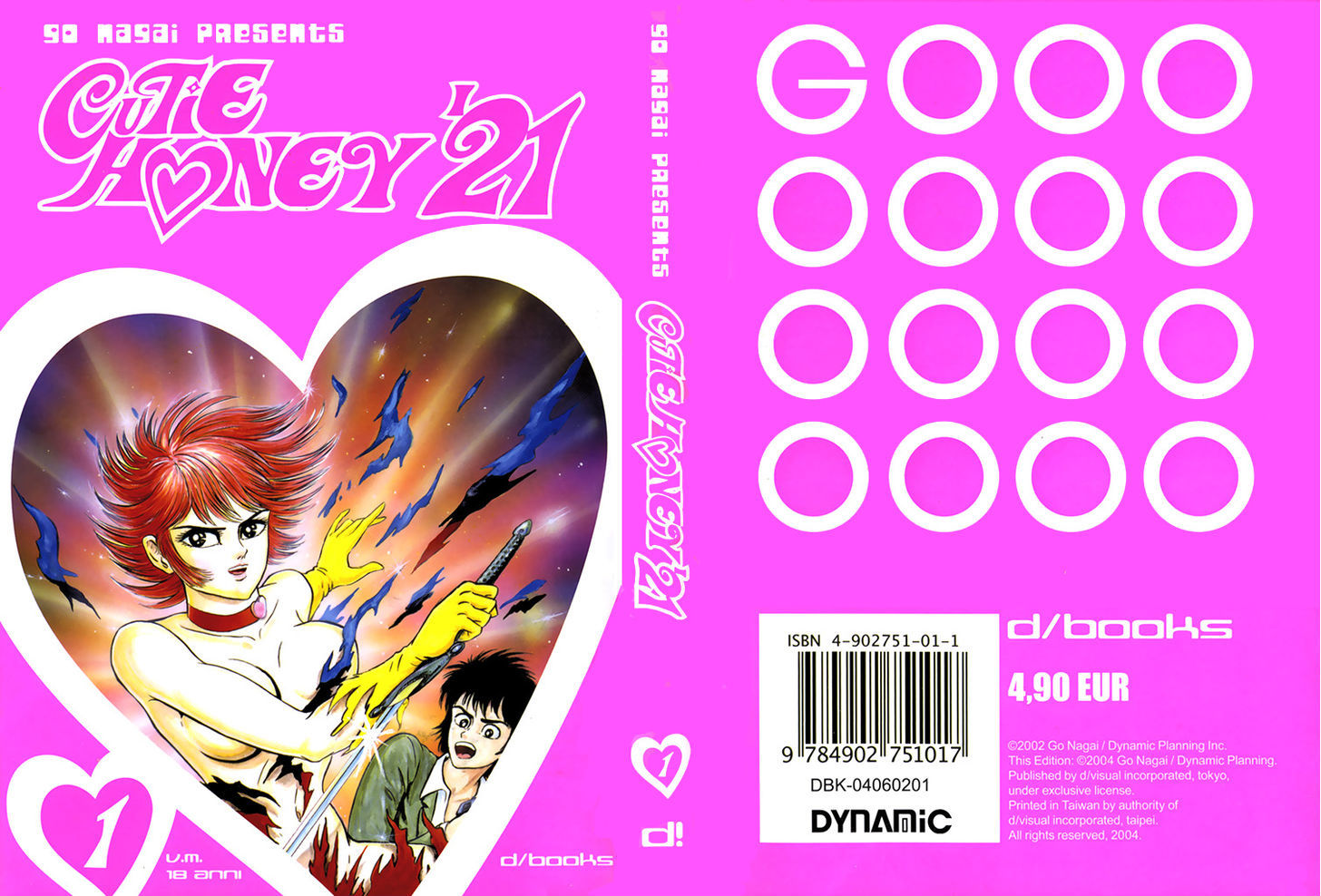 Cutie Honey: Tennyo Densetsu - Vol.1 Chapter 1