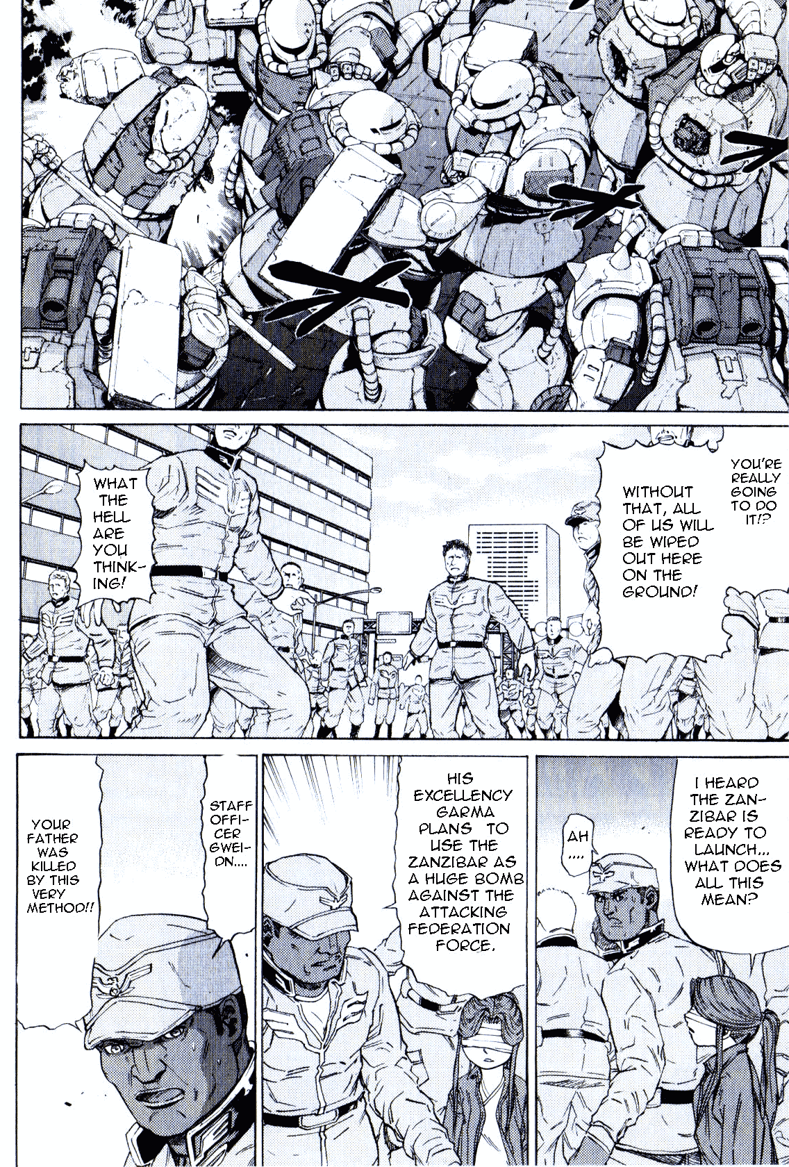 Kidou Senshi Gundam: Orera Renpou Gurentai - Chapter 23: Comme A La Radio