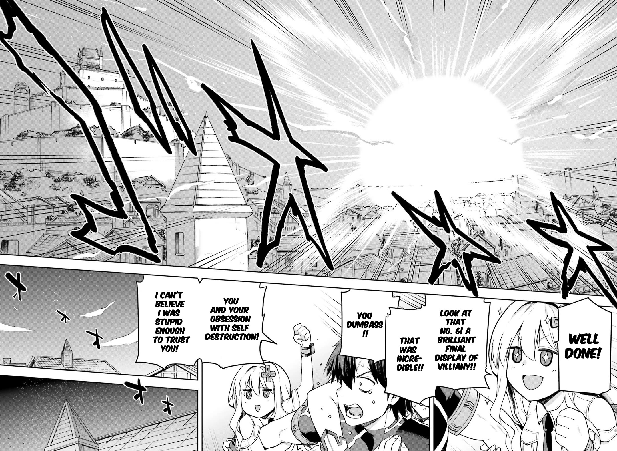 Combatants Will Be Dispatched! - Chapter 66: How Will This Slapstick Comedy Drama End?! [End]