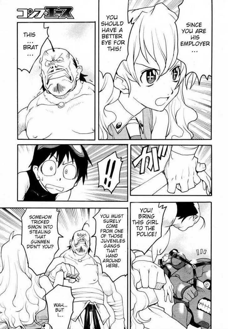 Tengen Toppa Gurren Lagann - Rasen Shounentan - Vol.1 Chapter 2 : Part 2: Activation