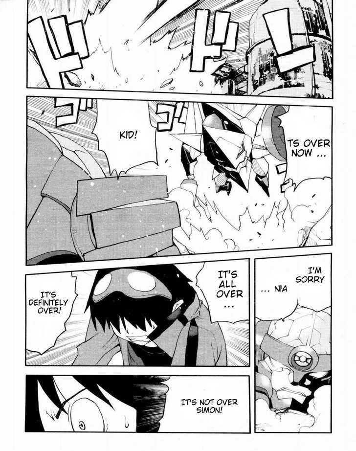 Tengen Toppa Gurren Lagann - Rasen Shounentan - Vol.1 Chapter 3 : Part 3: The Stranger