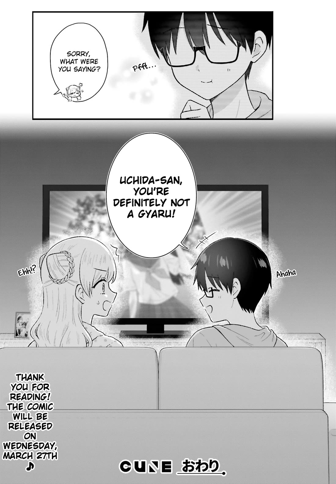 Uchida-San Is Definitely Not A Gal! - Chapter 9 [End]