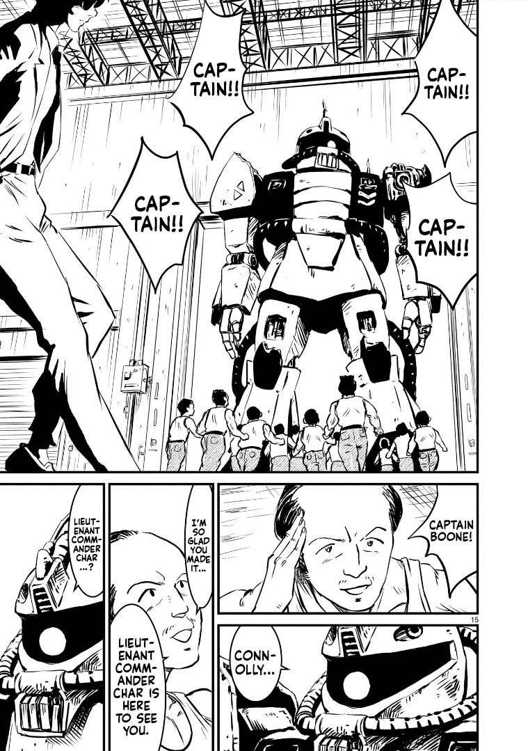 Mobile Suit Gundam: The Battle Tales Of Flanagan Boone - Vol.1 Chapter 3: Red Comet (Part 1)