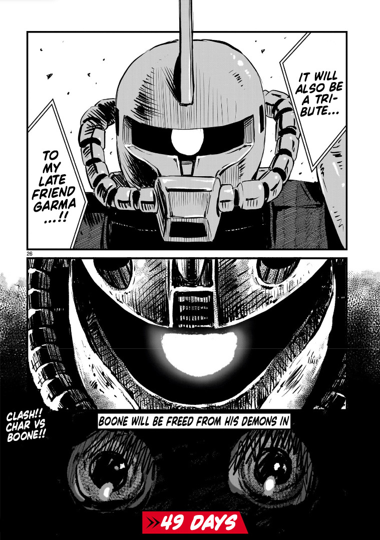 Mobile Suit Gundam: The Battle Tales Of Flanagan Boone - Vol.1 Chapter 3: Red Comet (Part 1)