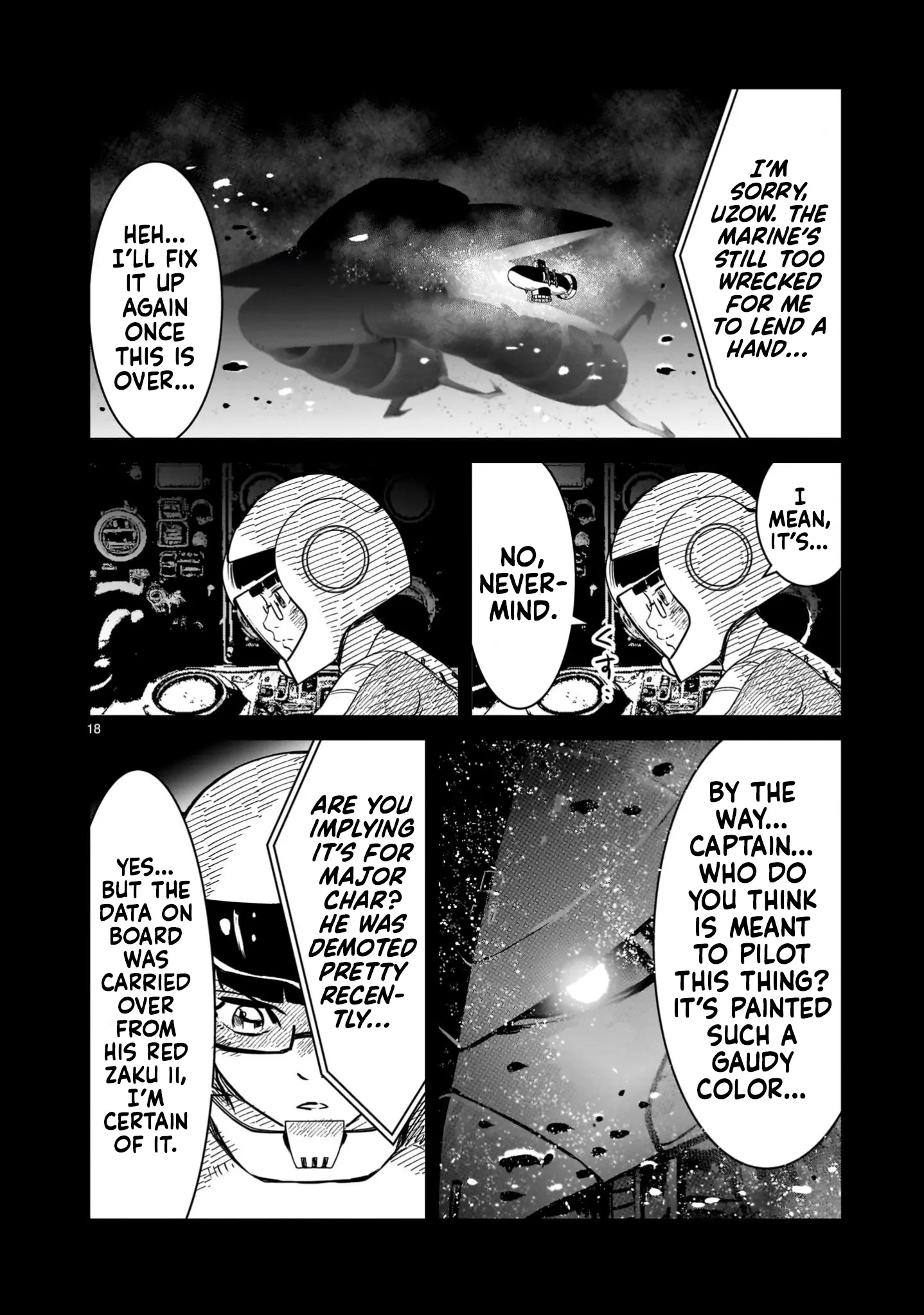 Mobile Suit Gundam: The Battle Tales Of Flanagan Boone - Vol.3 Chapter 17: Here Comes Char (Part 1)