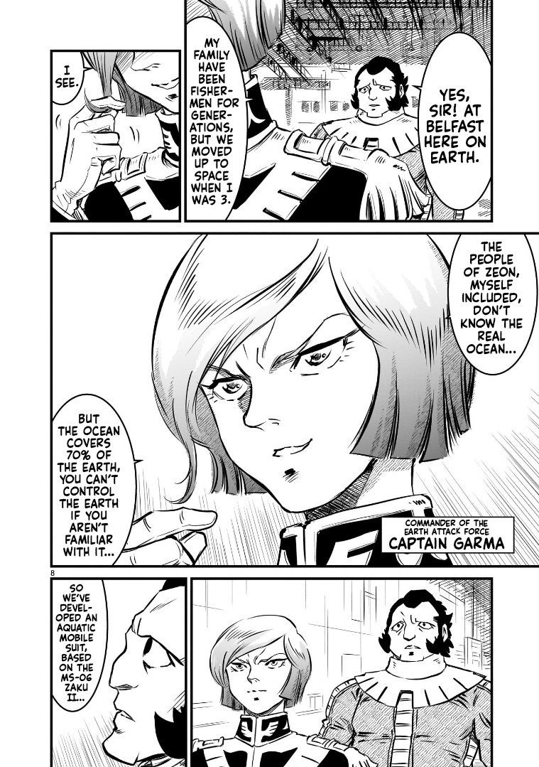 Mobile Suit Gundam: The Battle Tales Of Flanagan Boone - Vol.1 Chapter 1: The White Devil