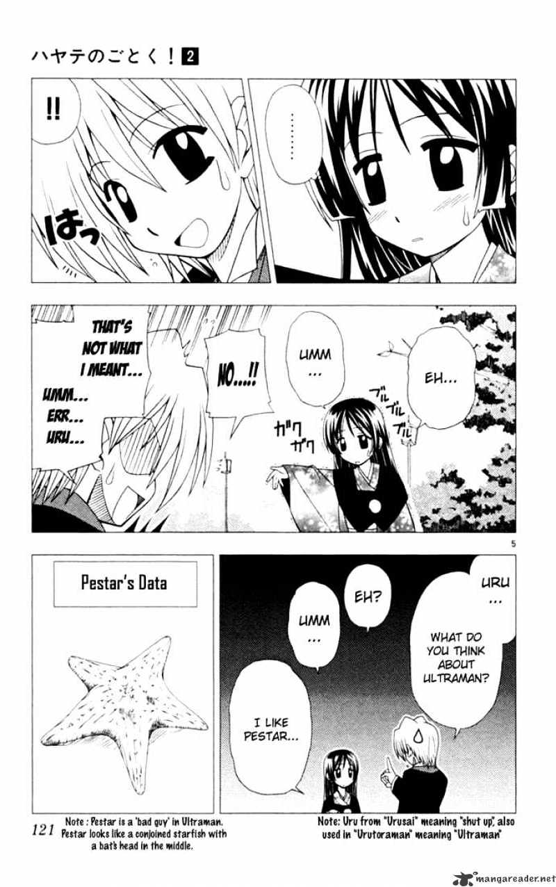 Hayate No Gotoku! - Chapter 17 : Giving Up After Non-Stop Bad Endings