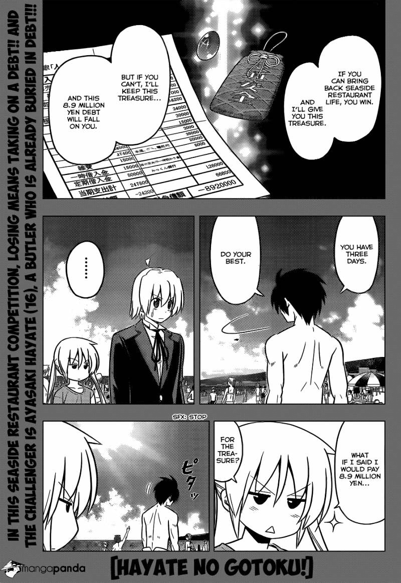 Hayate No Gotoku! - Chapter 444 : This Is Not A Sign That The Protagonist Will Lose