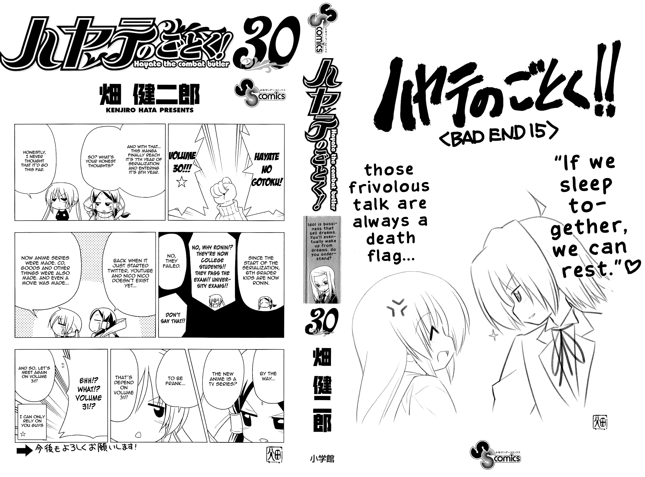 Hayate No Gotoku! - Chapter 327.5: Omake