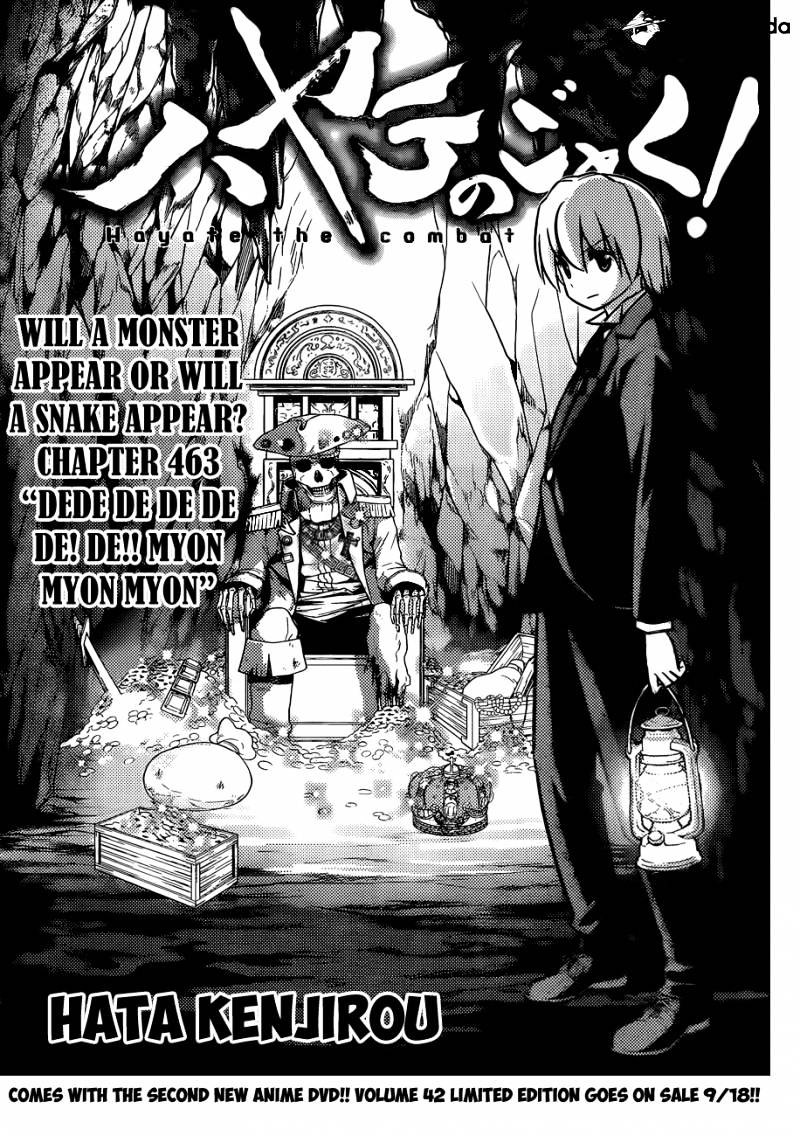 Hayate No Gotoku! - Chapter 463 : Dede De De De! De! Myon Myon Myon